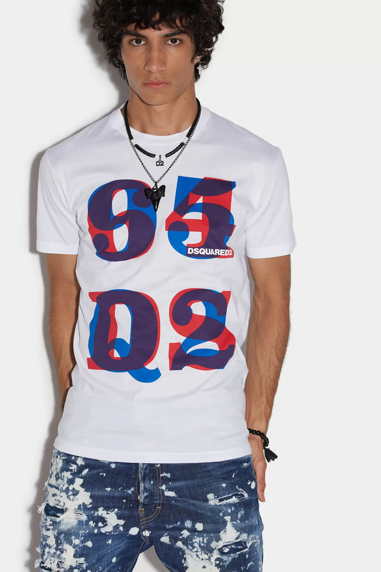 Dsquared2 6495 Dsq2 Cool T-Shirt<Hombre Camisetas Y Tops