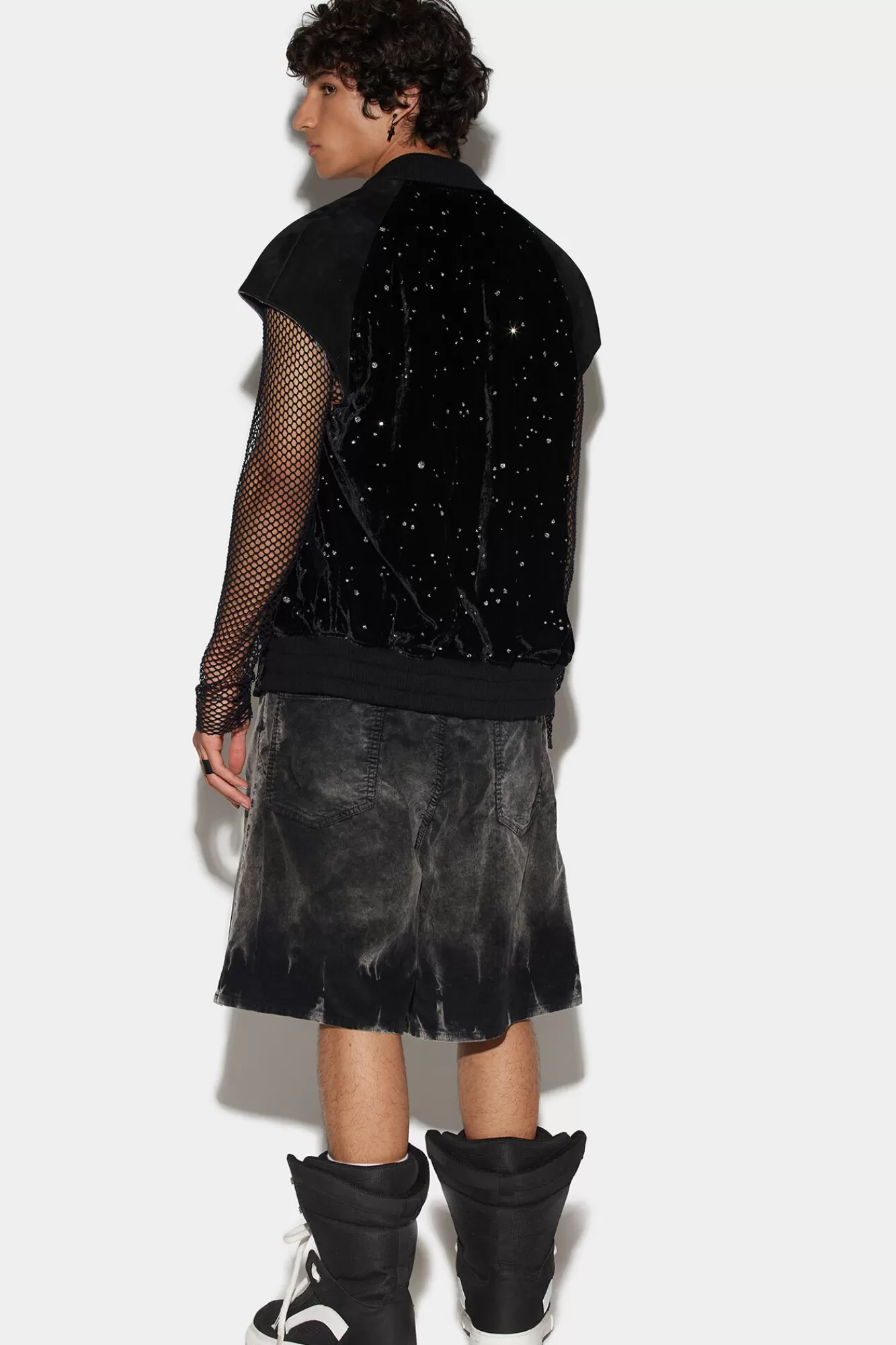 Dsquared2 Acid Cord Wash Surfer Denim Shorts<Hombre Shorts