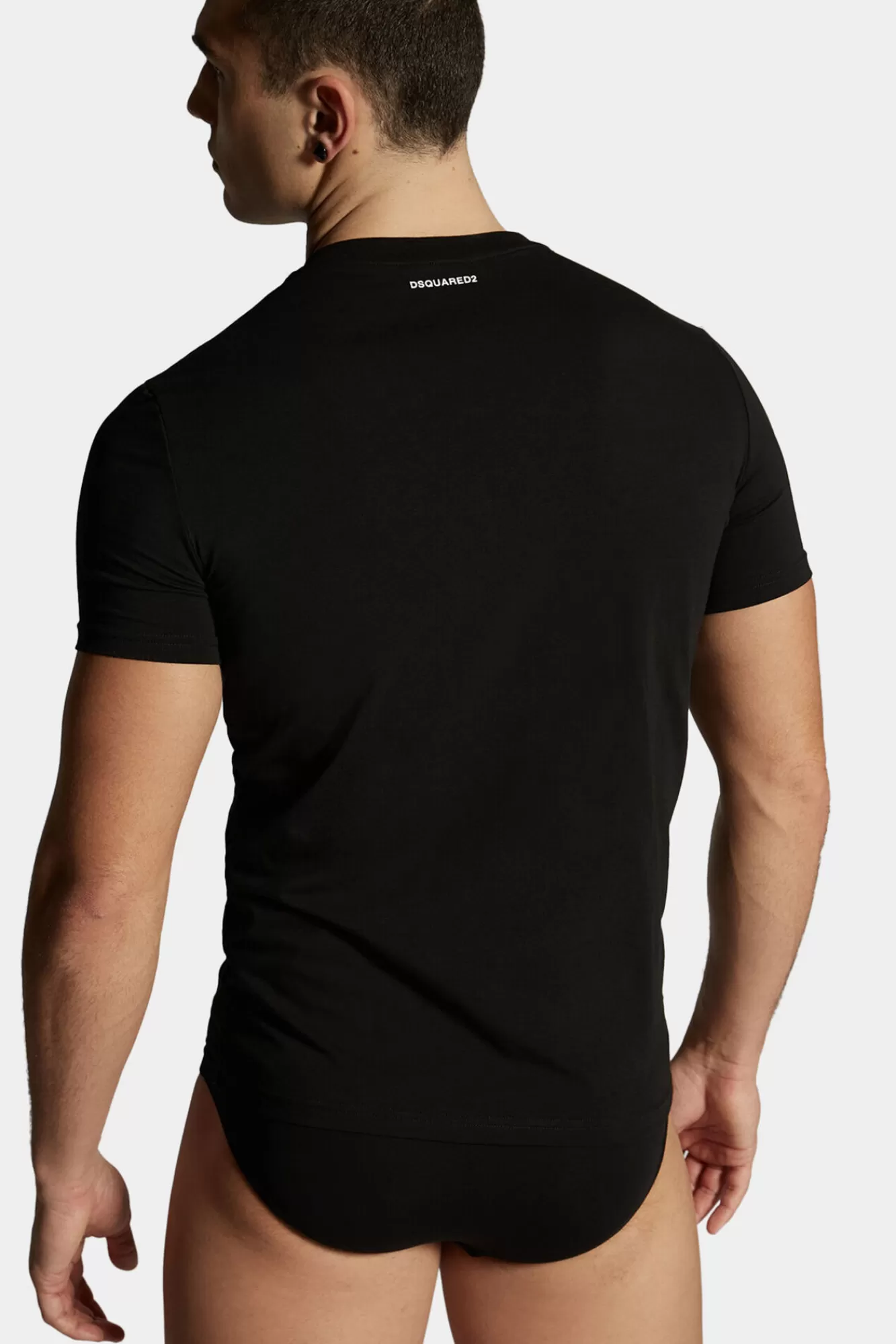 Dsquared2 Basic T-Shirt Twin Pack<Hombre Ropa Interior Basica