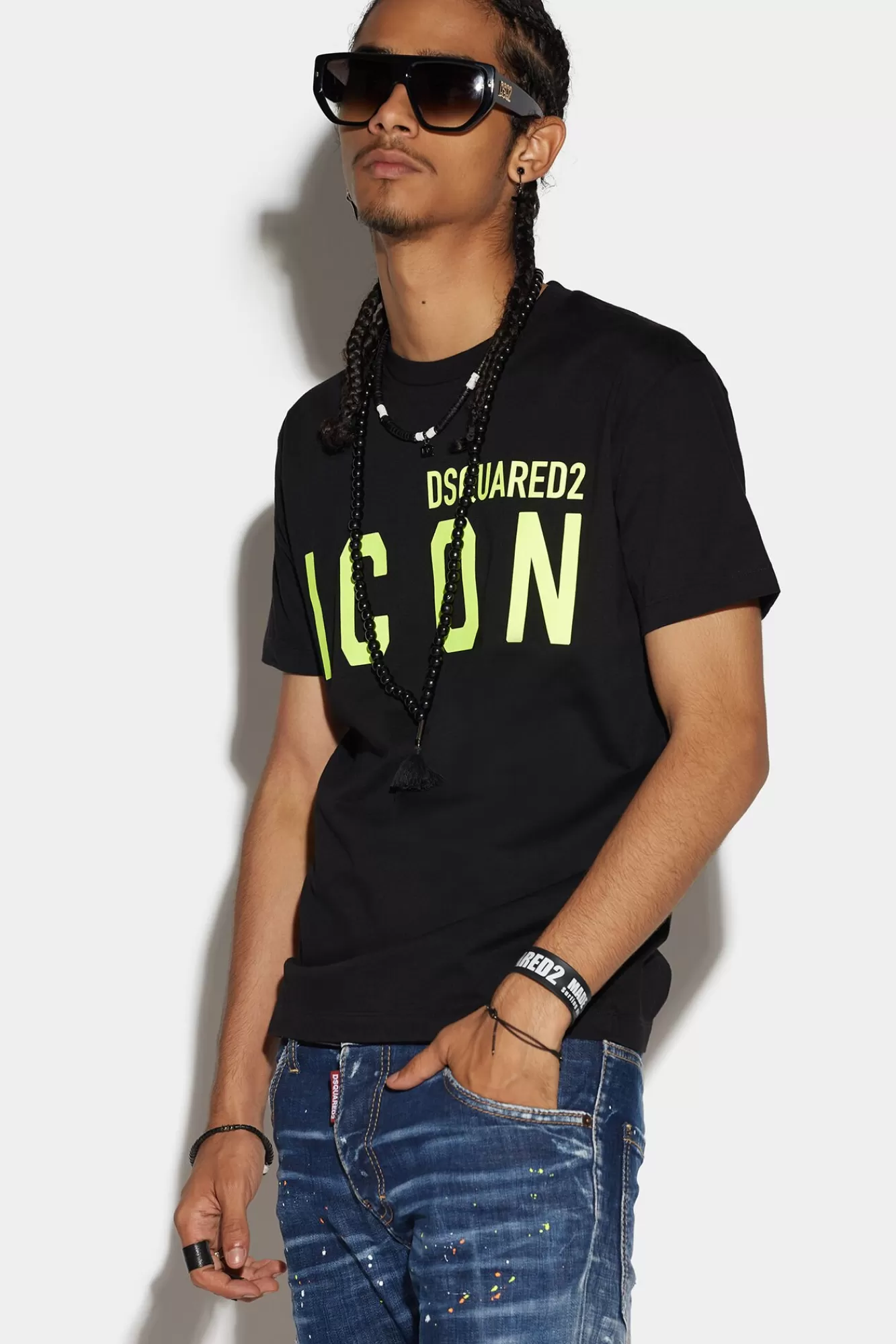 Dsquared2 Be Icon Cool T-Shirt<Hombre Camisetas Y Tops