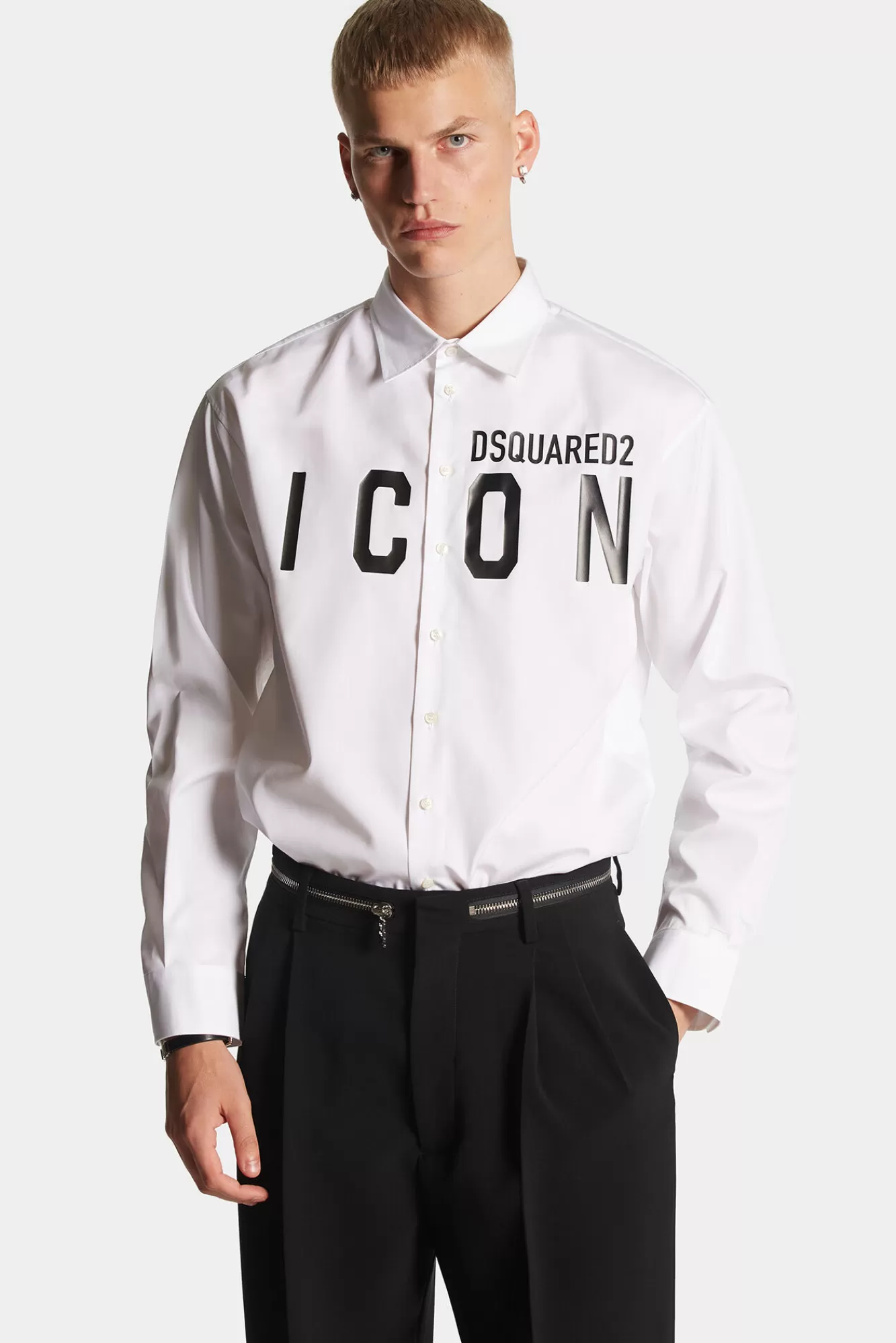 Dsquared2 Be Icon Drop Shirt<Hombre Camisas