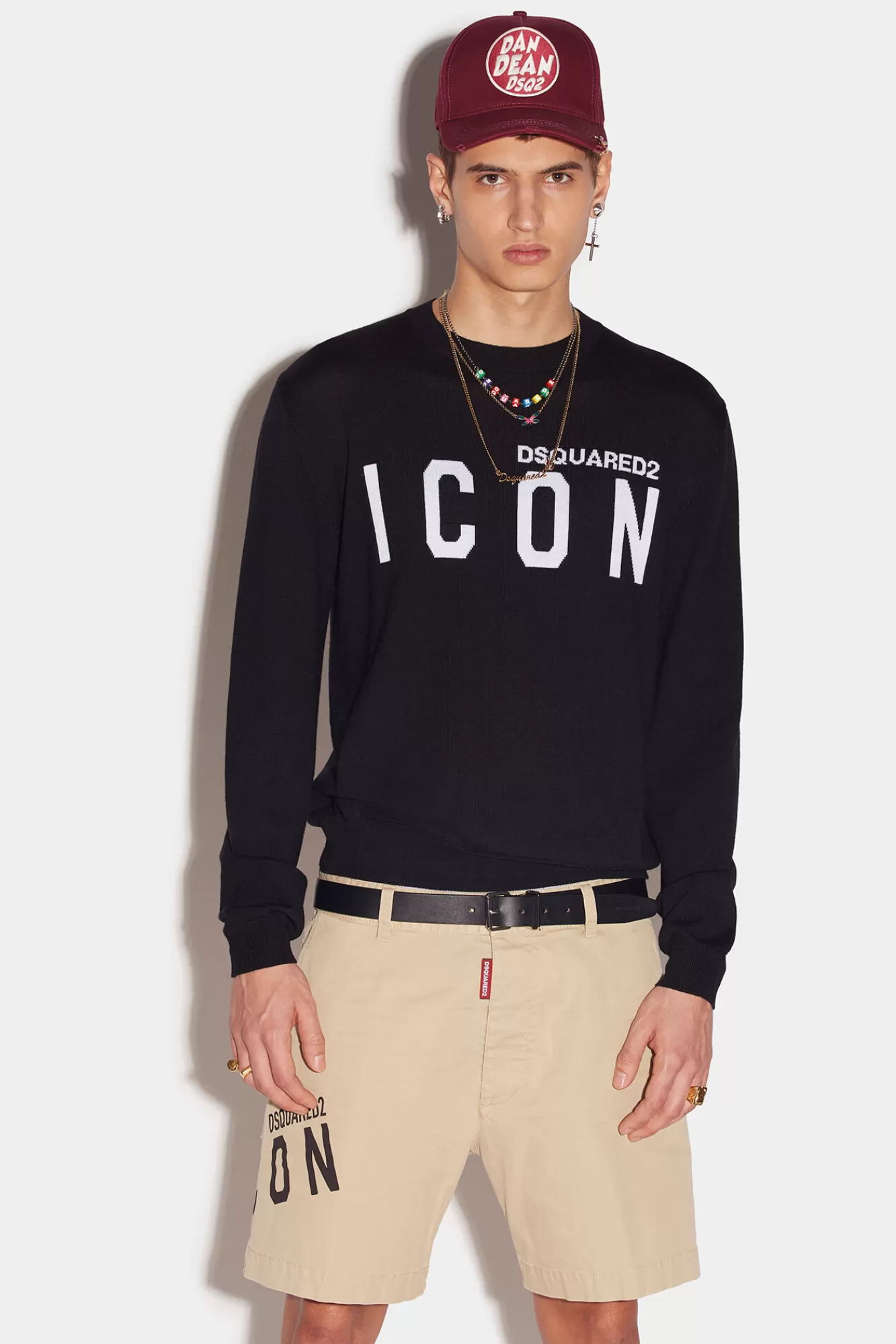 Dsquared2 Be Icon Knitwear<Hombre Punto