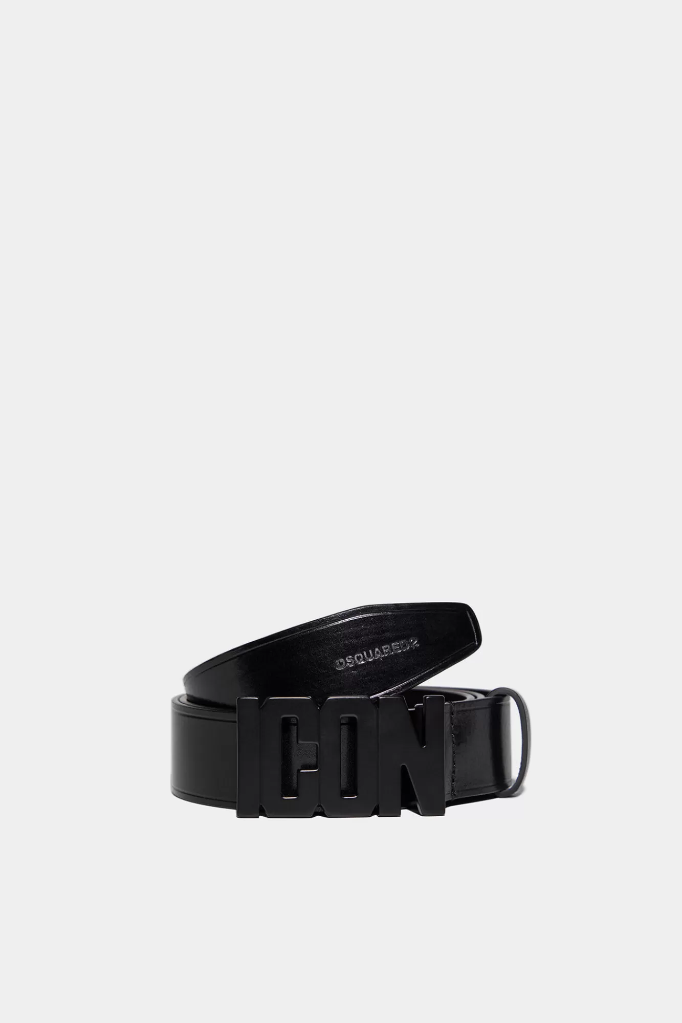 Dsquared2 Be Icon Plaque Belt<Hombre Cinturones