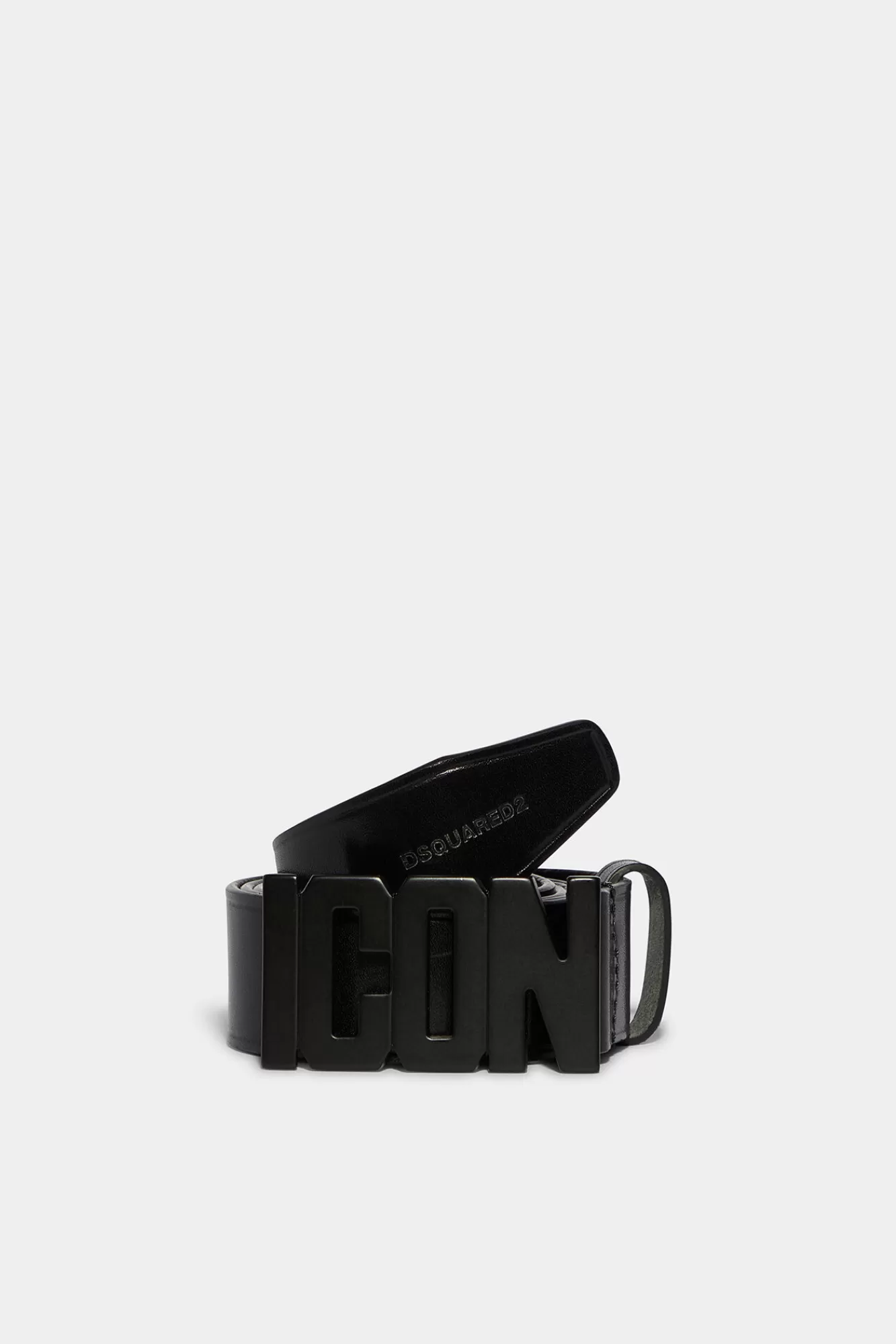 Dsquared2 Be Icon Plaque Belt<Hombre Cinturones