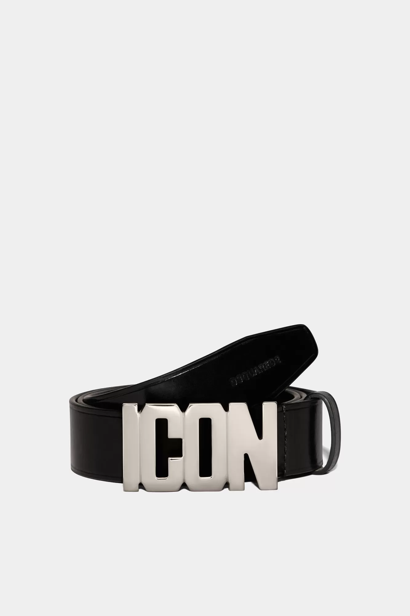 Dsquared2 Be Icon Plaque Belt<Hombre Cinturones