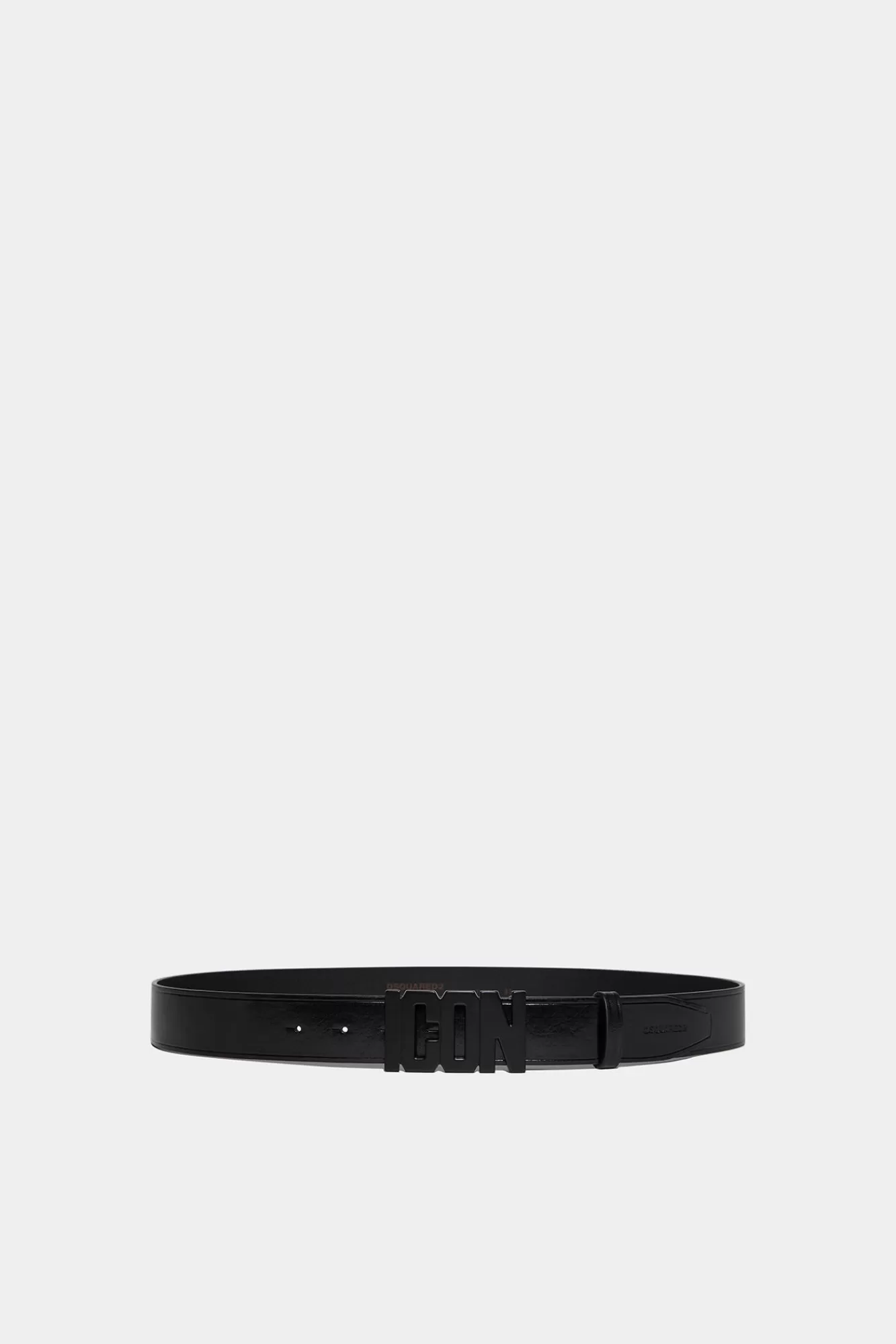 Dsquared2 Be Icon Plaque Belt<Hombre Cinturones