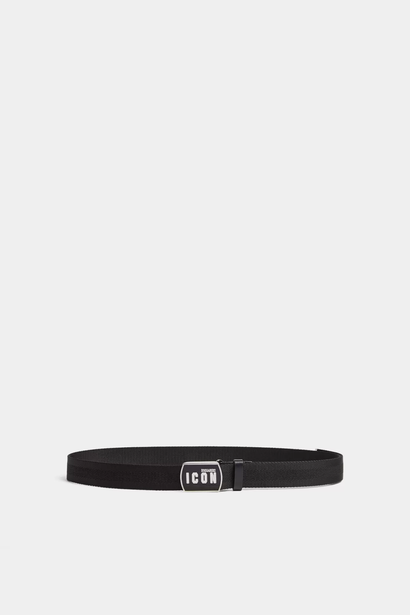 Dsquared2 Be Icon Plaque Belt<Hombre Cinturones