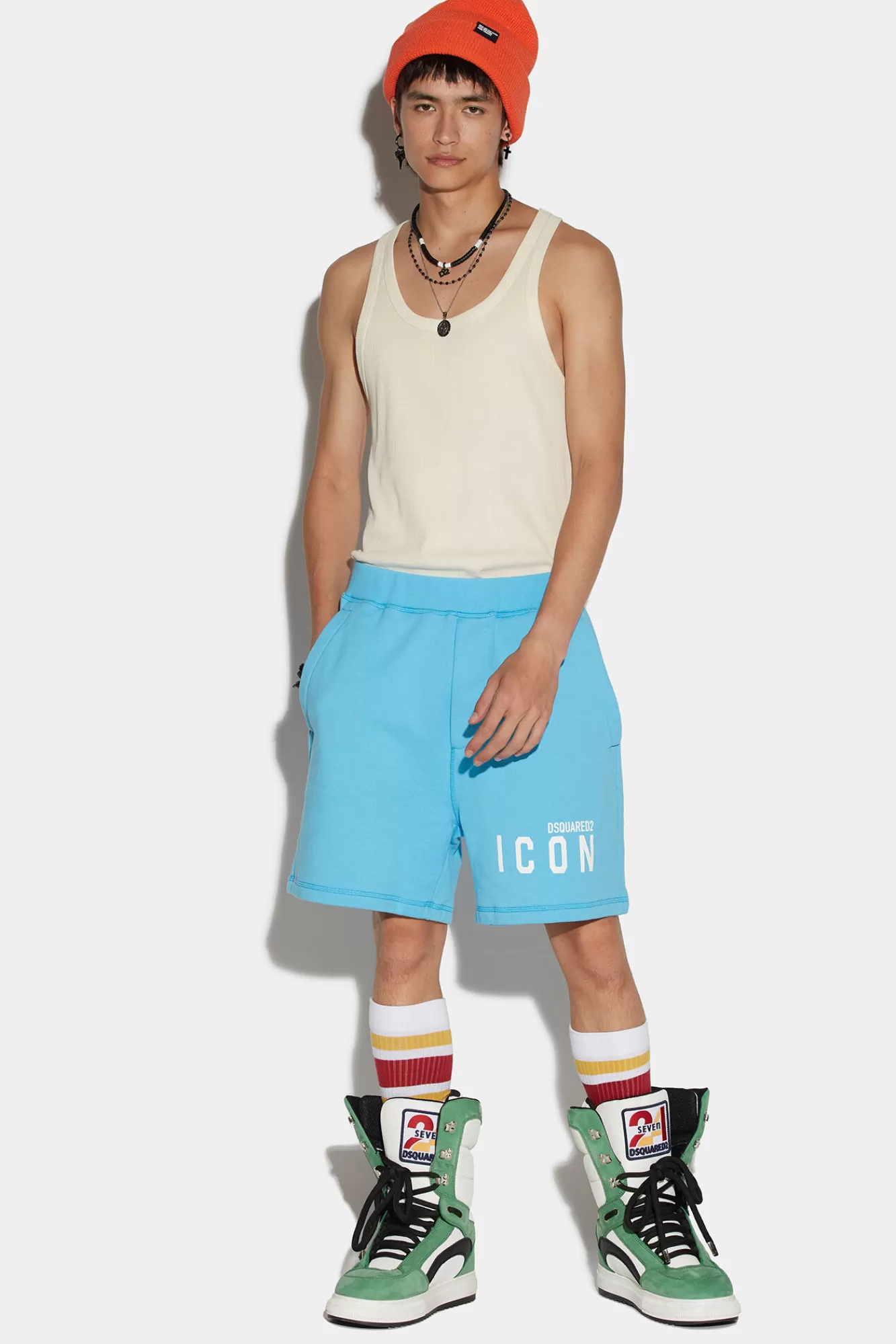 Dsquared2 Be Icon Relax Shorts<Hombre Shorts