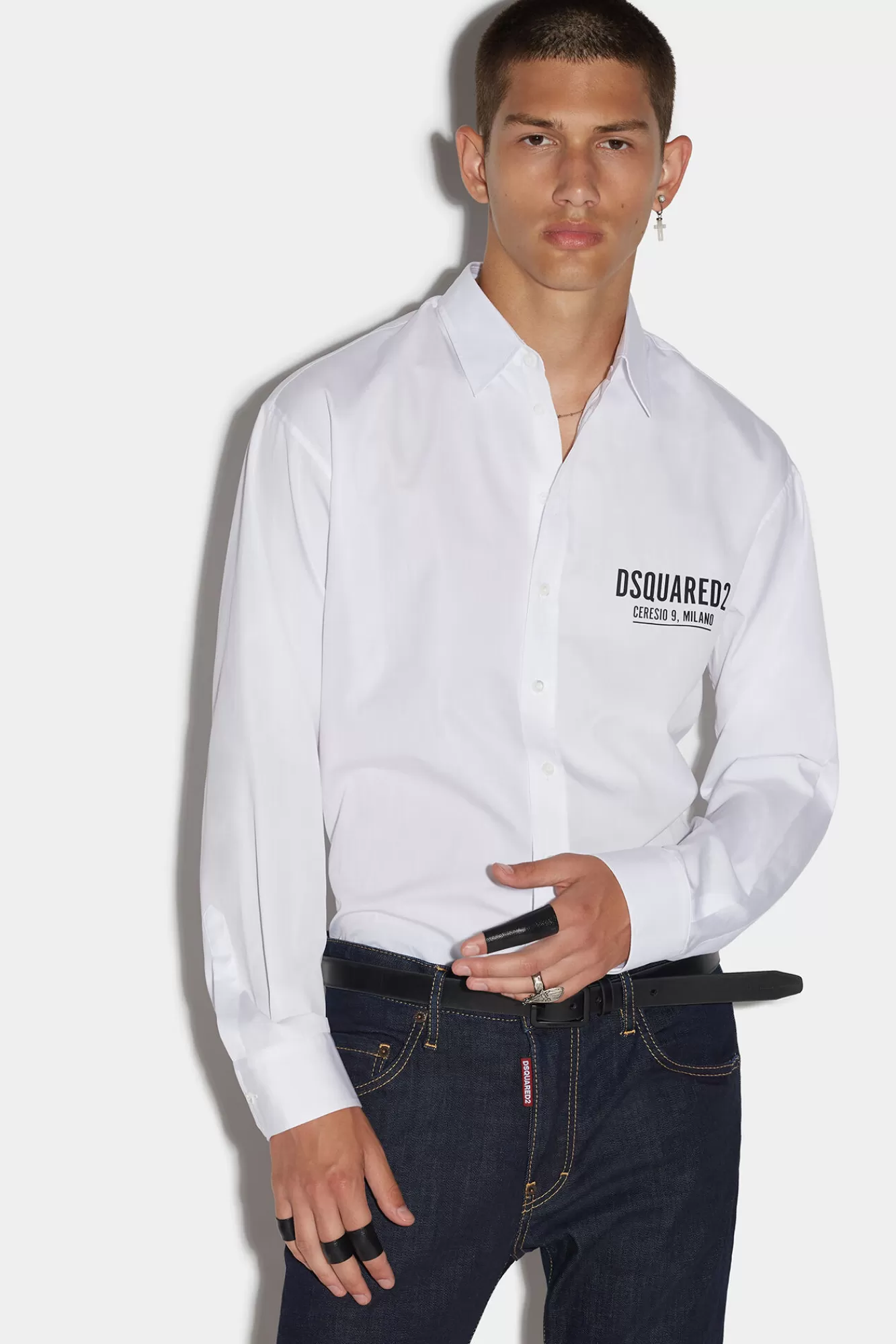 Dsquared2 Ceresio 9 Dropped Shoulder Shirt<Hombre Camisas