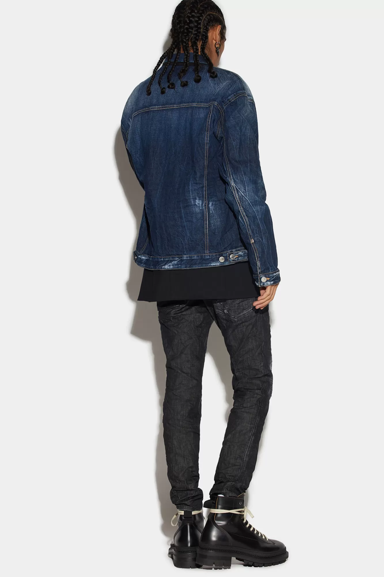 Dsquared2 Clean Wash Skater Jeans<Hombre Jeans