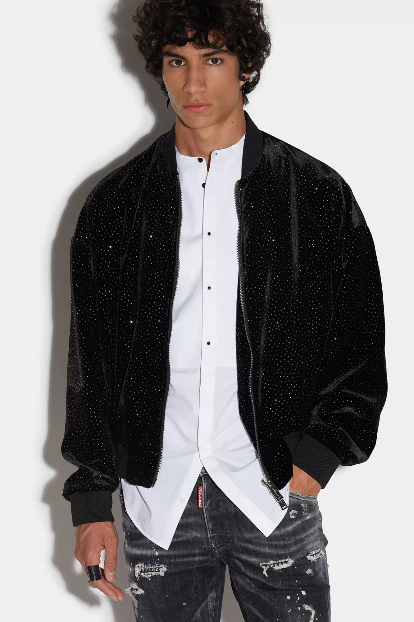 Dsquared2 Crystal Bomber<Hombre Abrigos & Prendas Exteriores