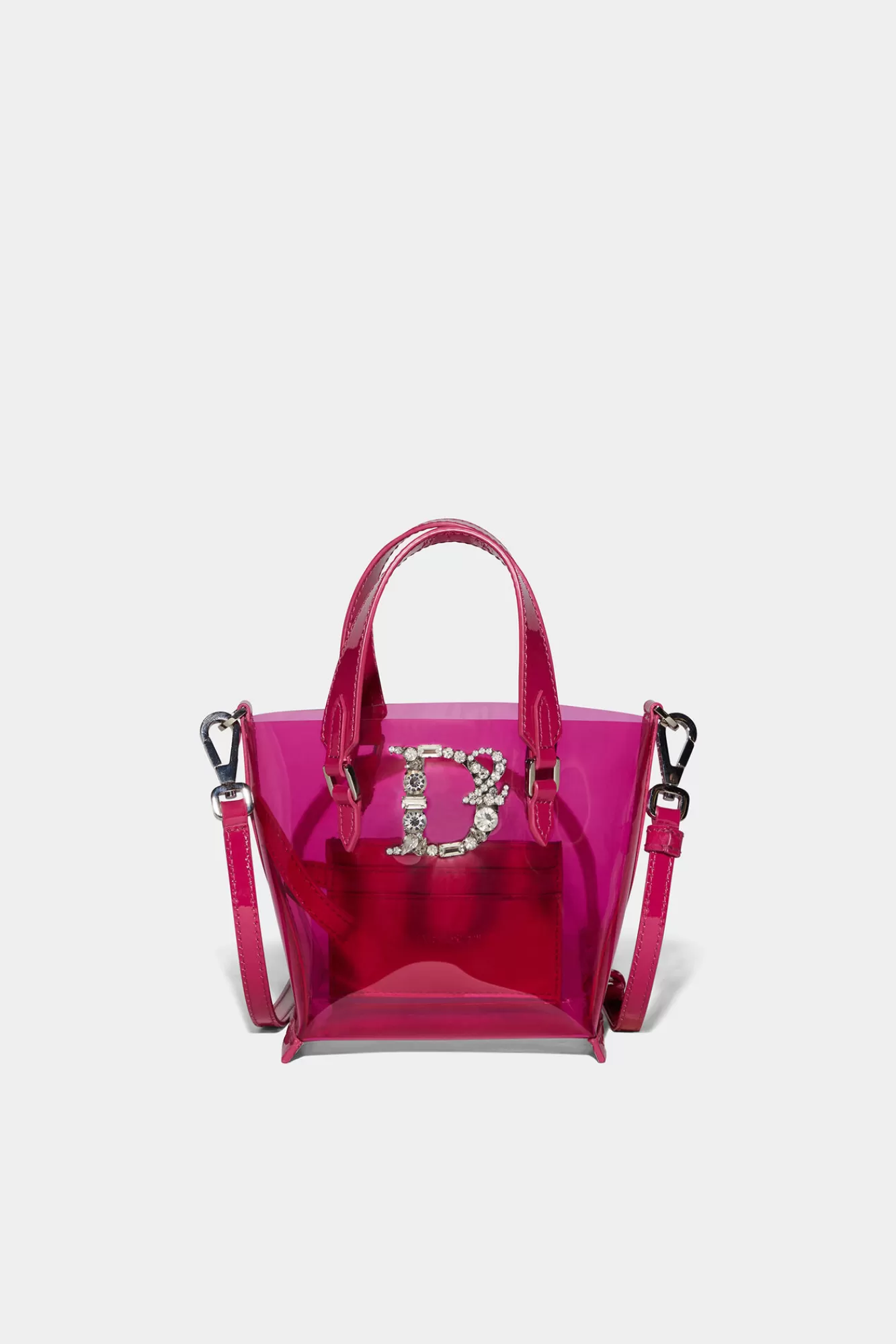 Dsquared2 D2 Crystal Statement Shopping Bag <Mujer Bandoleras