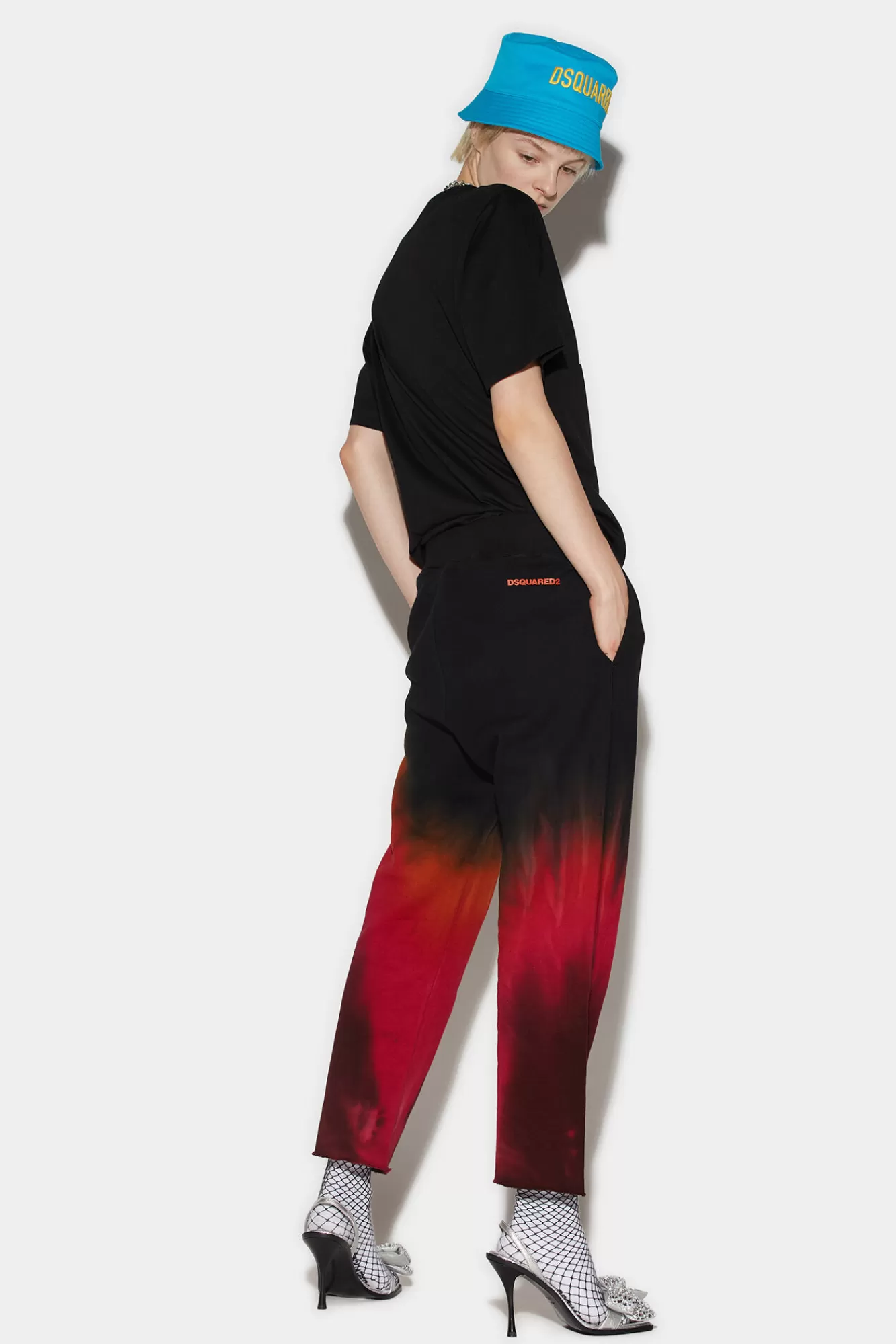 Dsquared2 D2 Flame Pants<Mujer Pantalones