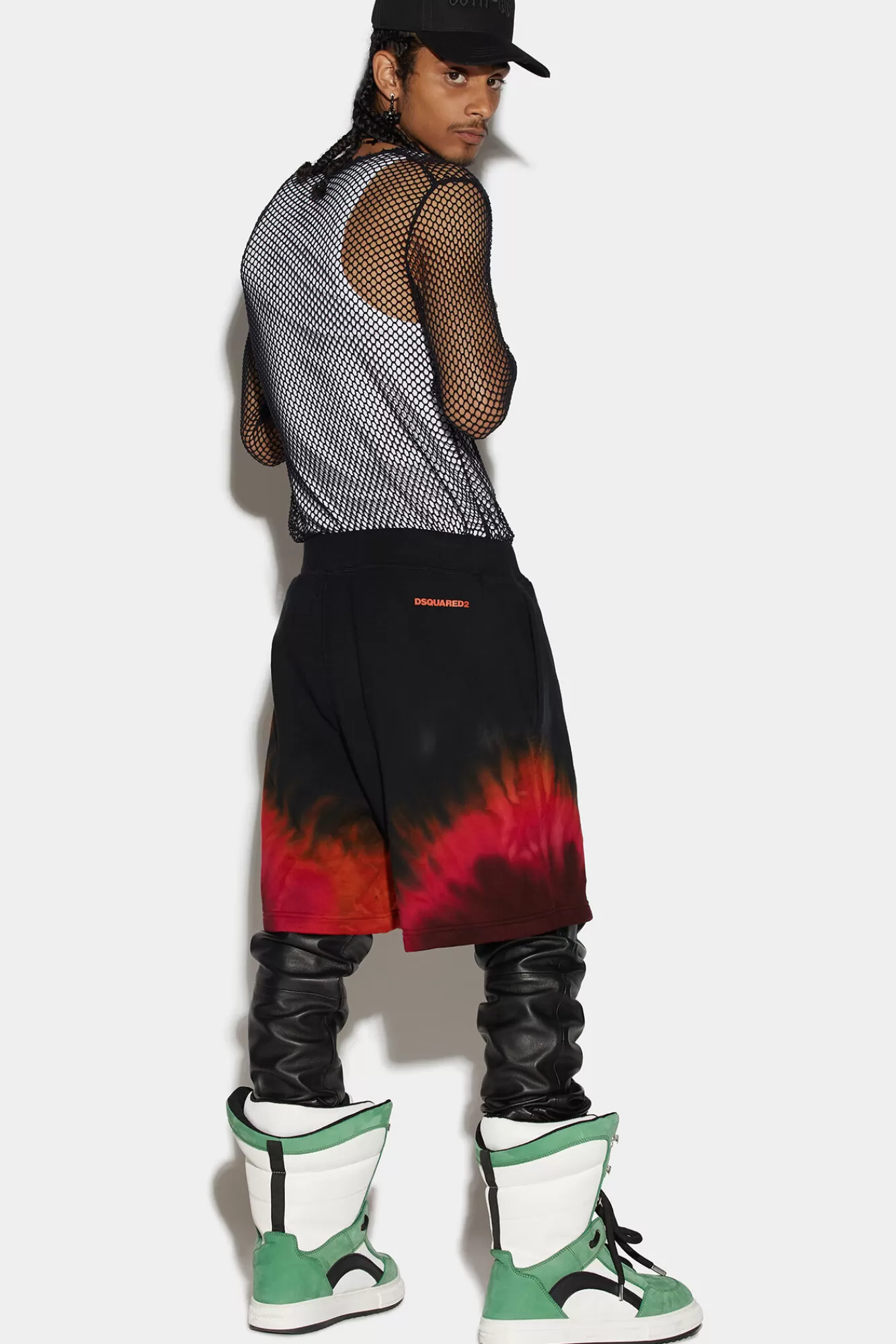 Dsquared2 D2 Flame Relax Shorts<Hombre Shorts