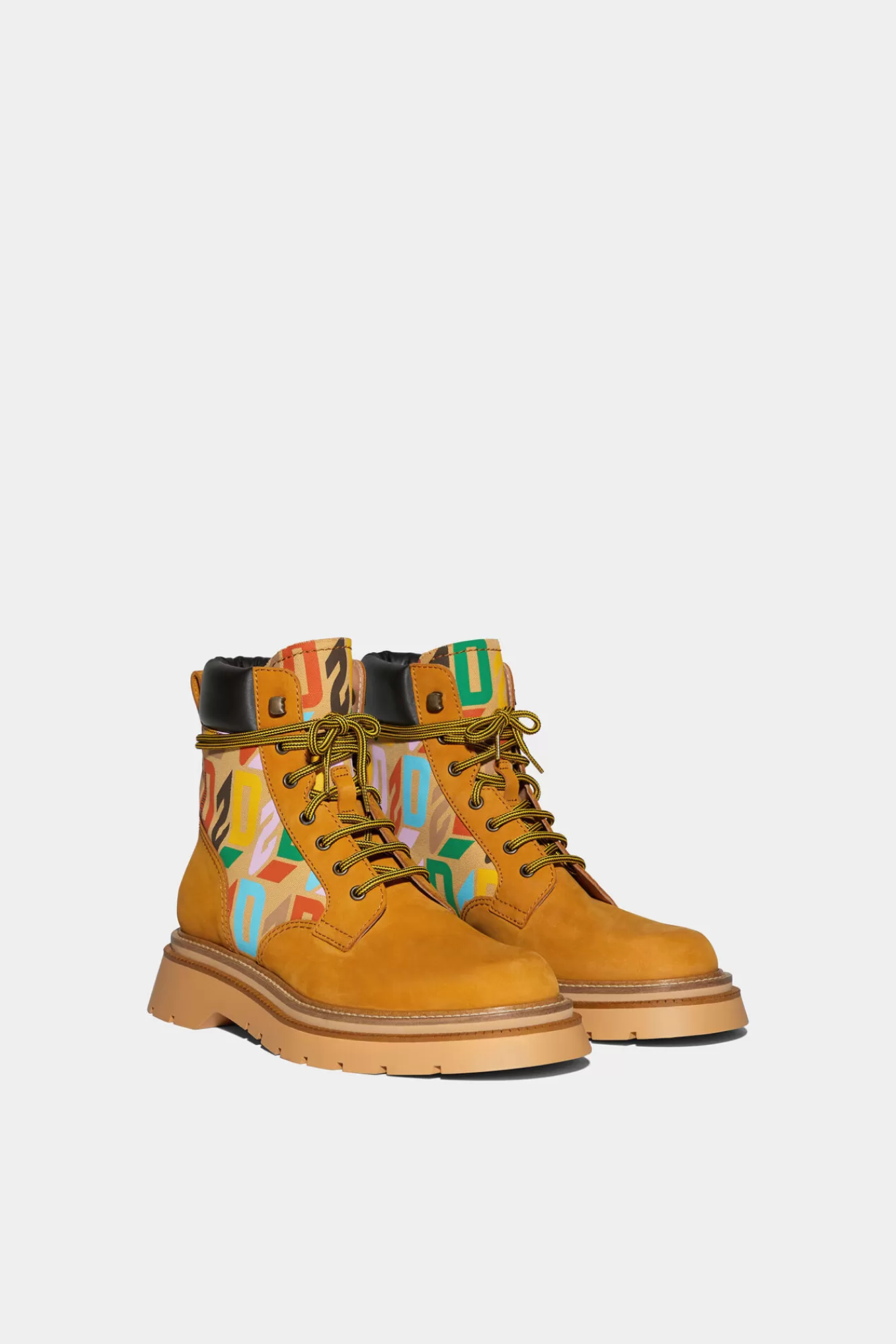 Dsquared2 D2 Monogram Ankle Boots<Hombre Botas