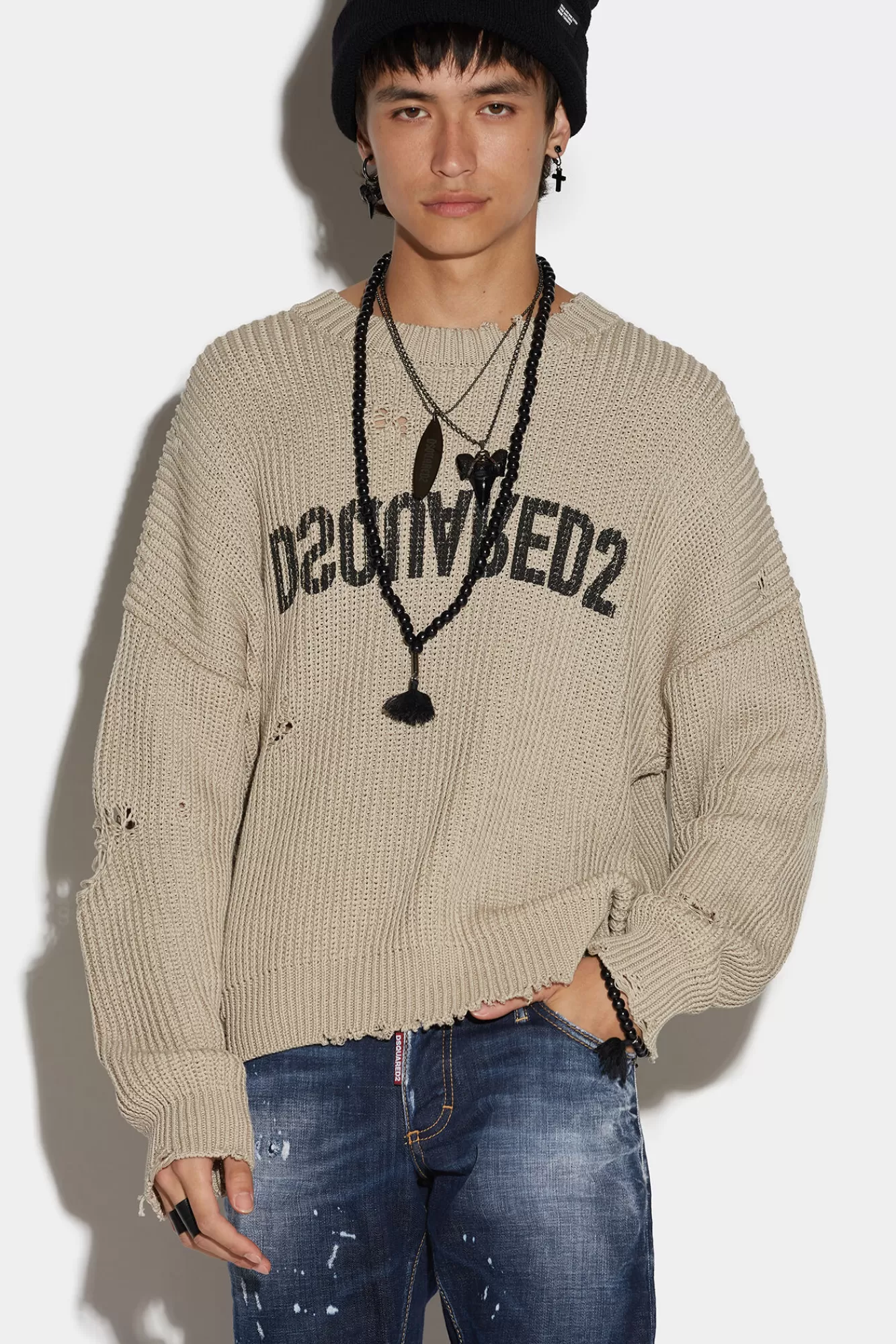 Dsquared2 D2 Reverse Knit<Hombre Punto