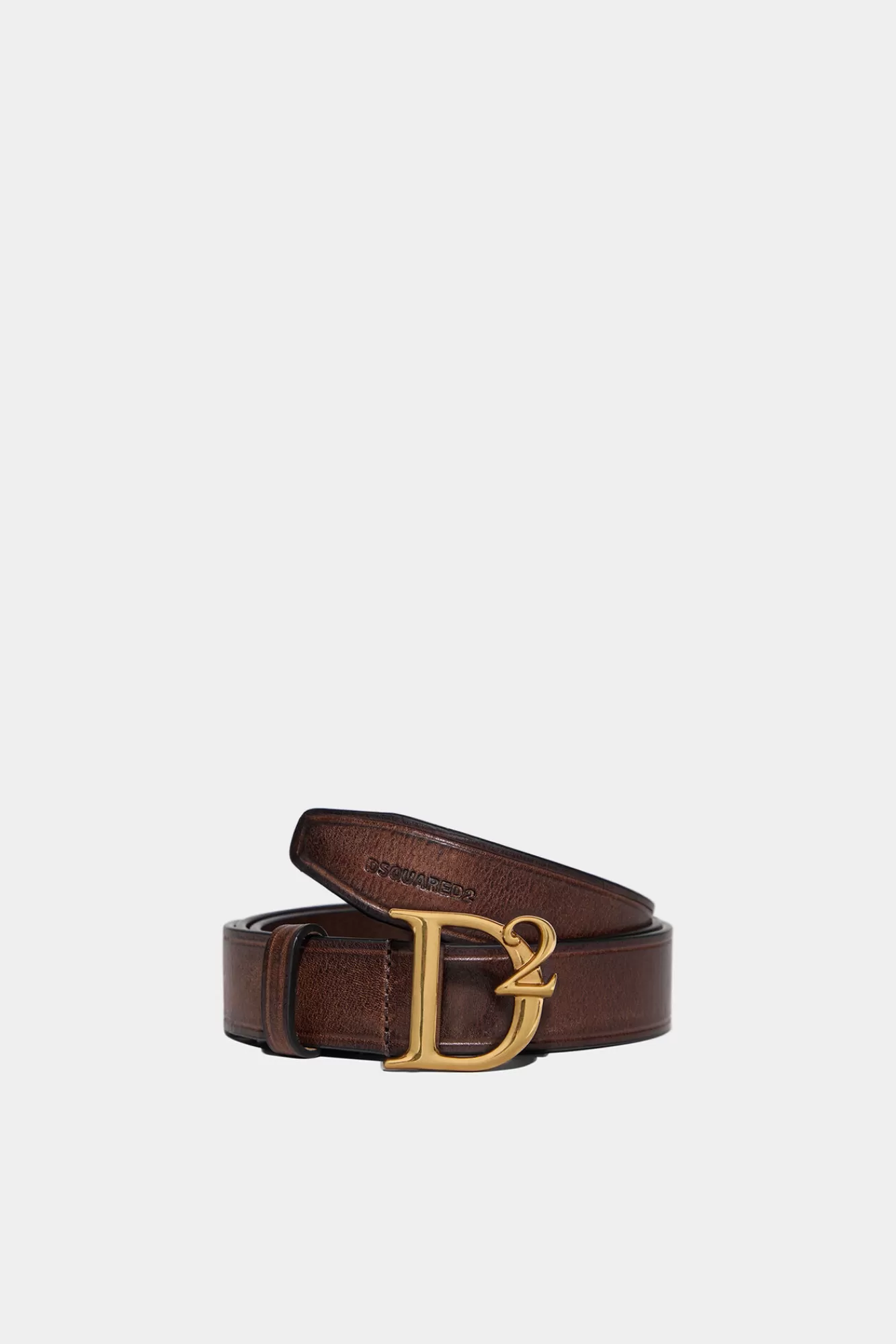 Dsquared2 D2 Statement Plaque Belt<Hombre Cinturones