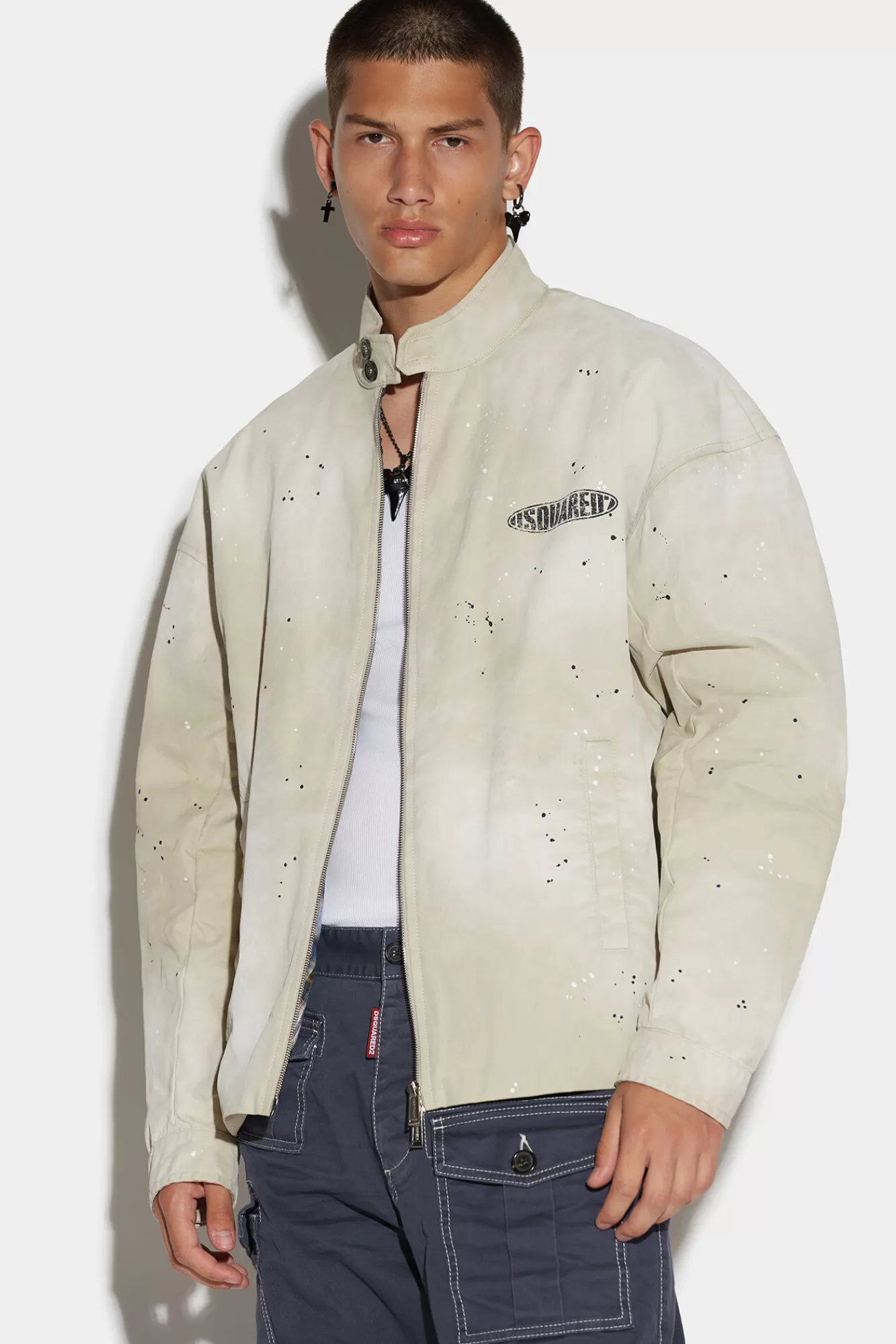 Dsquared2 D2 Surf Board Bomber<Hombre Abrigos & Prendas Exteriores