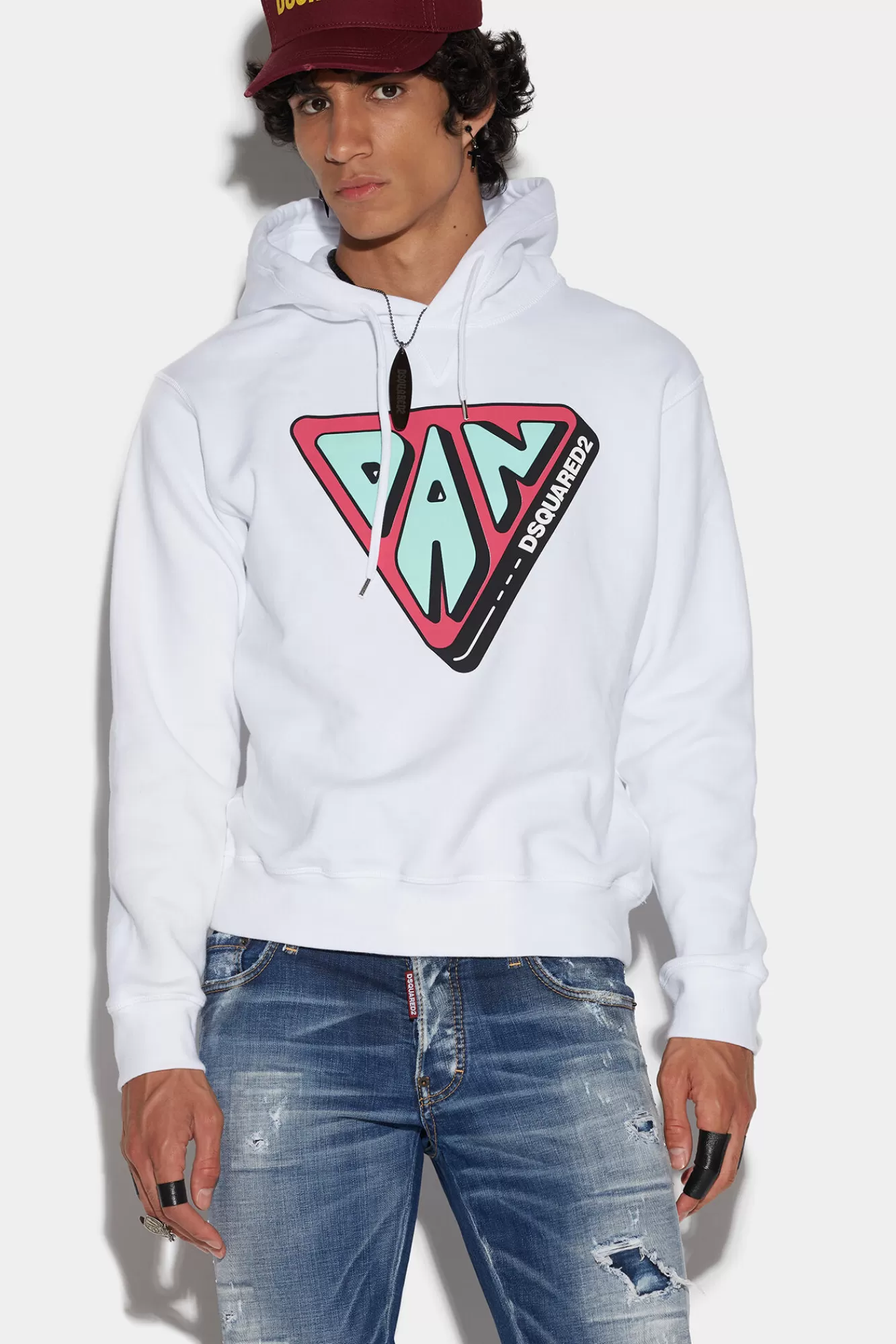Dsquared2 Dan Cool Hoodie<Hombre Sudaderas