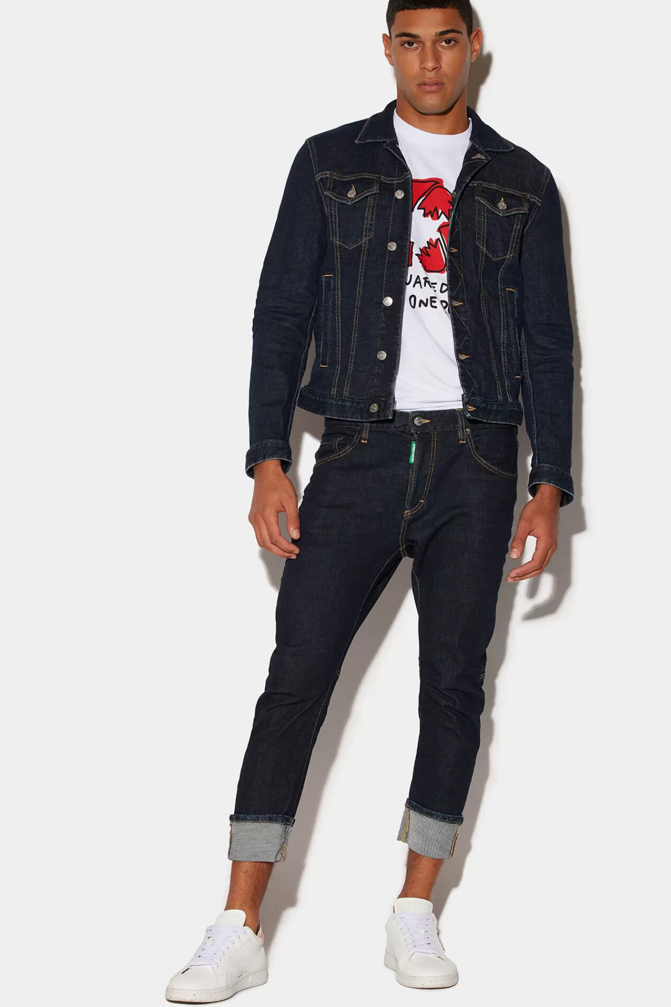 Dsquared2 Dark Wash Sailor Jeans<Hombre Jeans