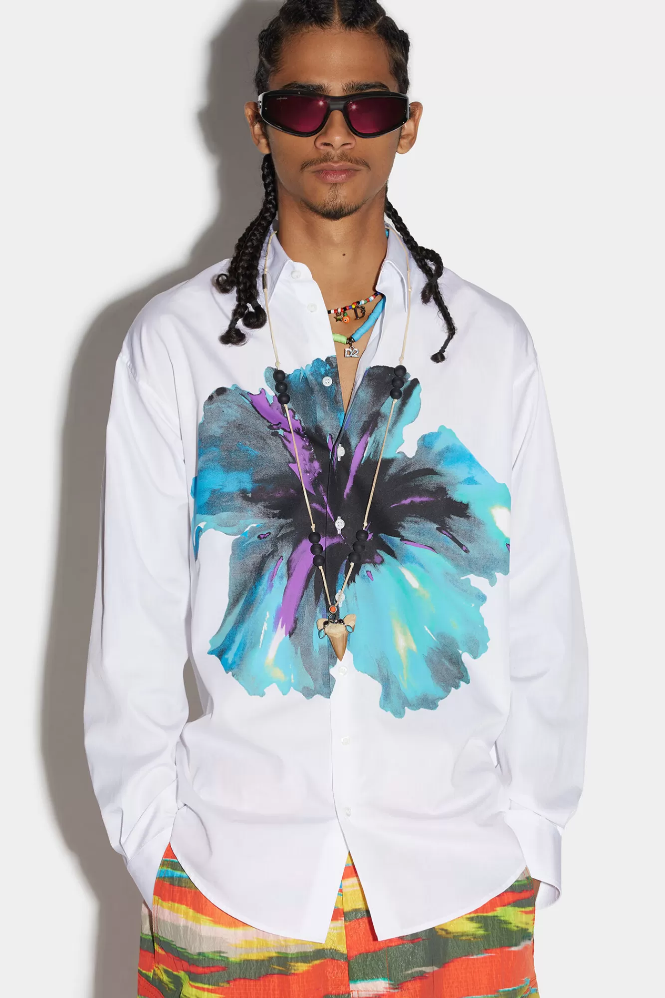 Dsquared2 Dropped Shoulder Shirt<Hombre Camisas