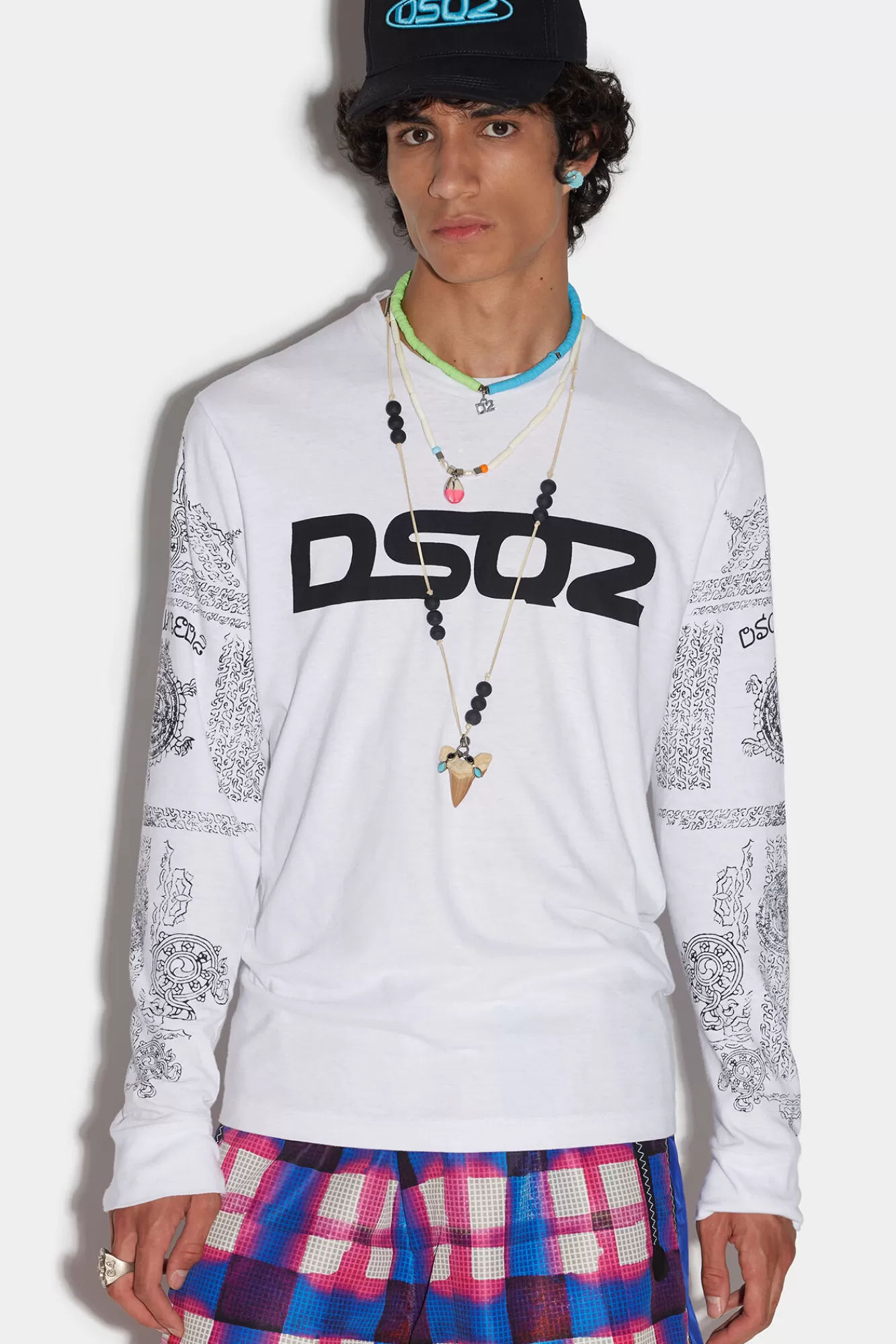 Dsquared2 Dsq2 Over Surf T-Shirt<Hombre Camisetas Y Tops