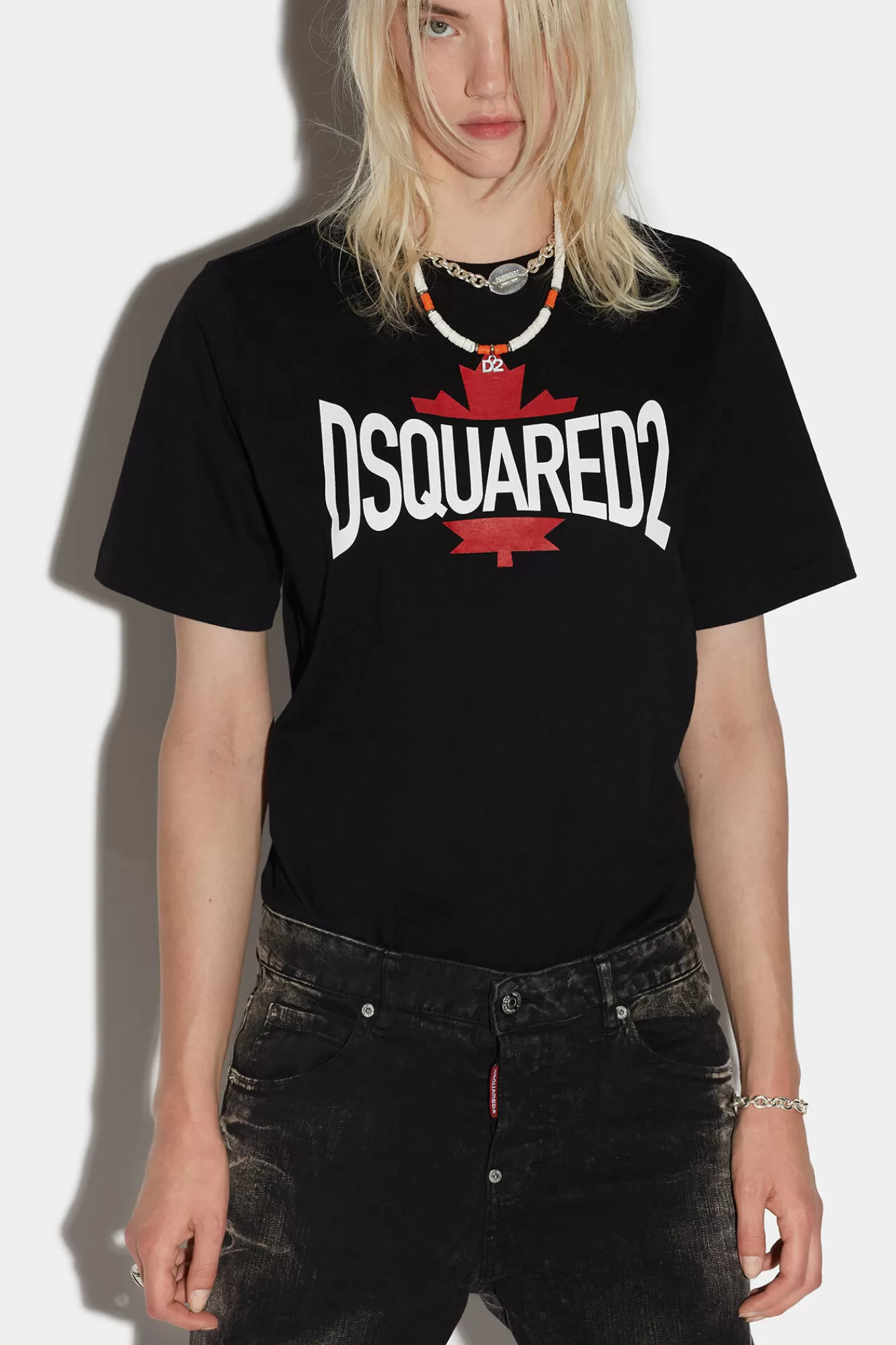 Dsquared2 Leaf Easy T-Shirt<Mujer Camisetas Y Tops