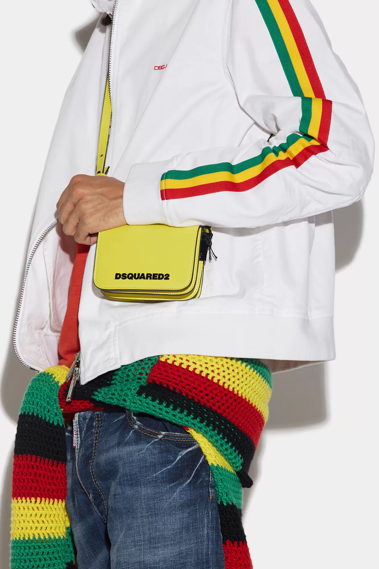 Dsquared2 Logo Crossbody<Hombre Bandoleras