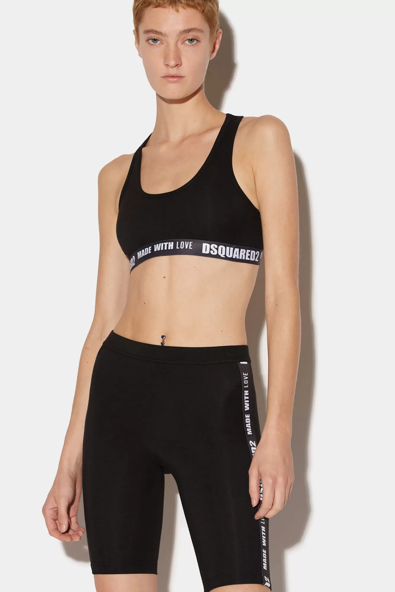 Dsquared2 Logo Cycling Shorts<Mujer Ropa Interior