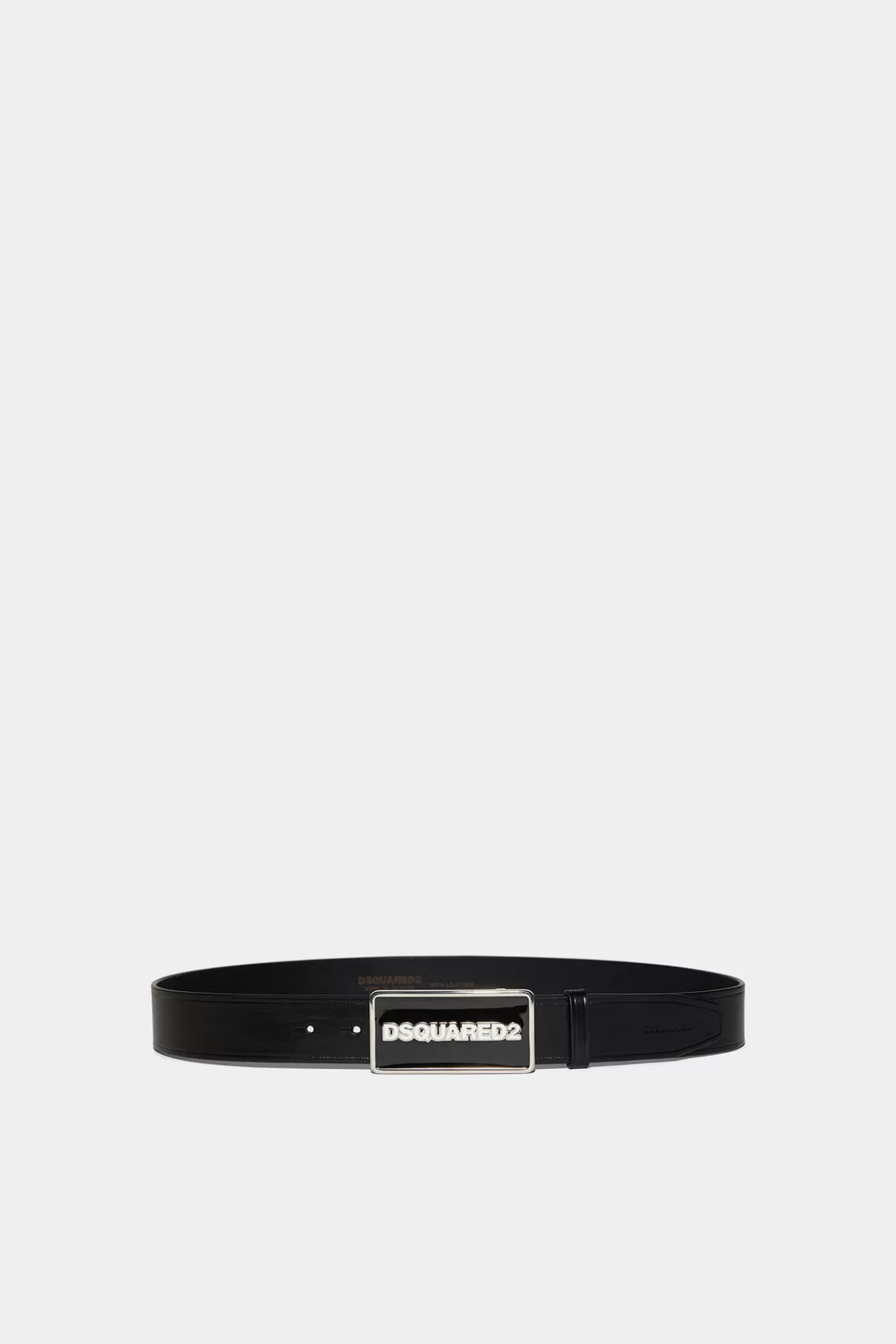 Dsquared2 Logo Plaque Belt<Hombre Cinturones