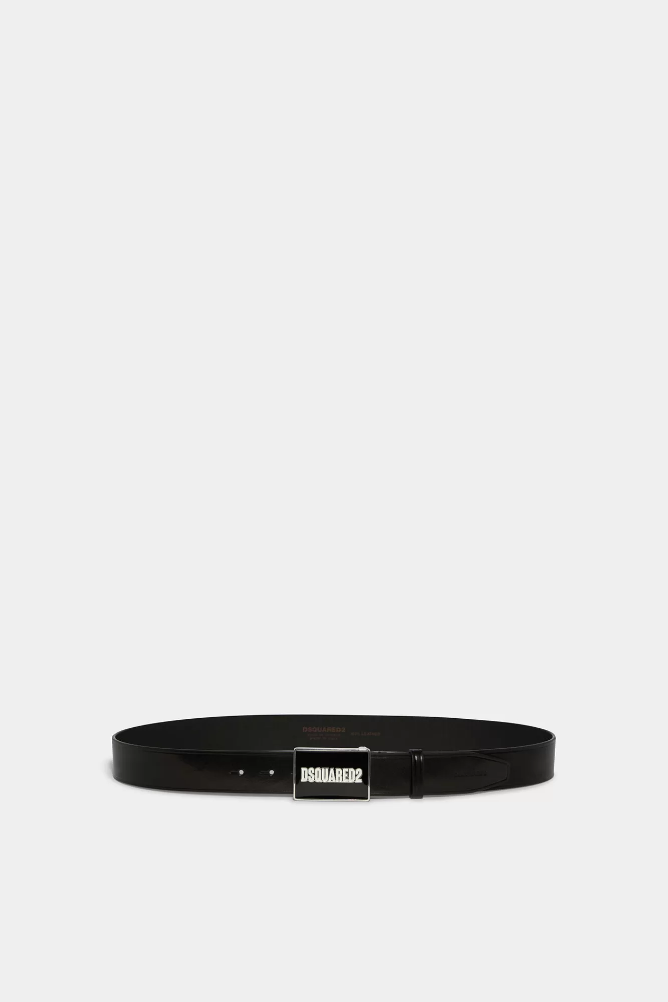 Dsquared2 Logo Plaque Belt<Hombre Cinturones