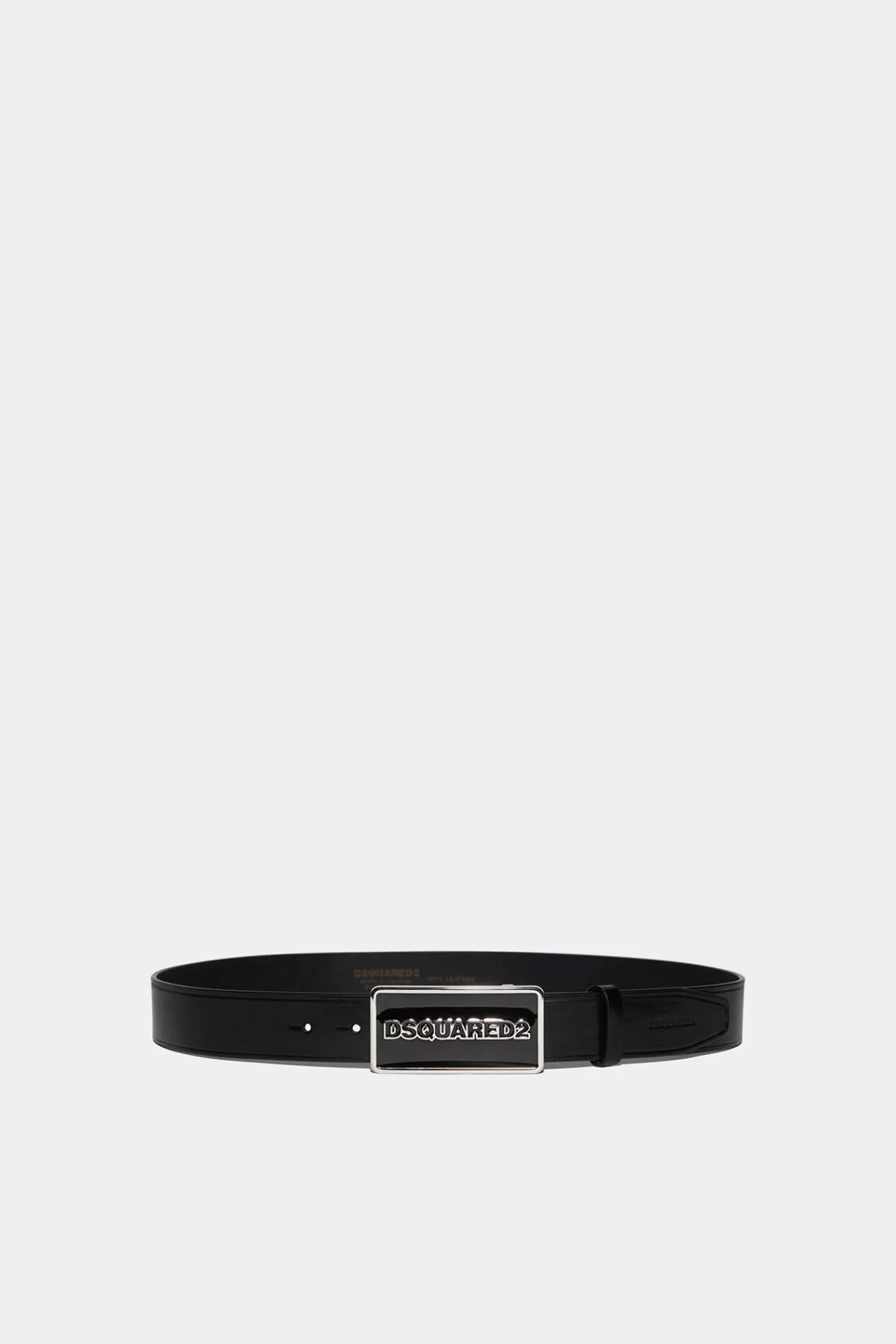 Dsquared2 Logo Plaque Belt<Hombre Cinturones