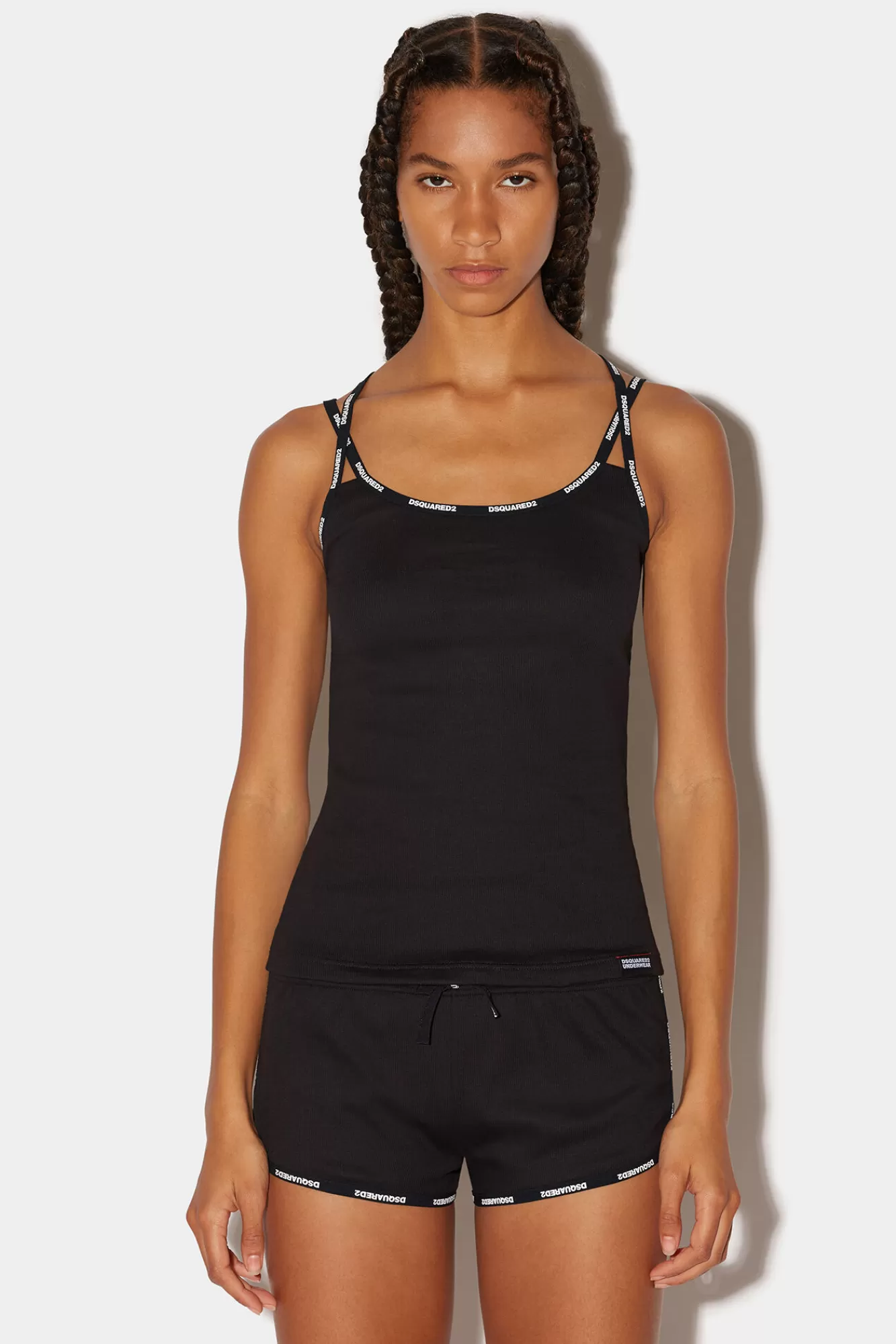 Dsquared2 Logo Tank Top<Mujer Ropa Interior