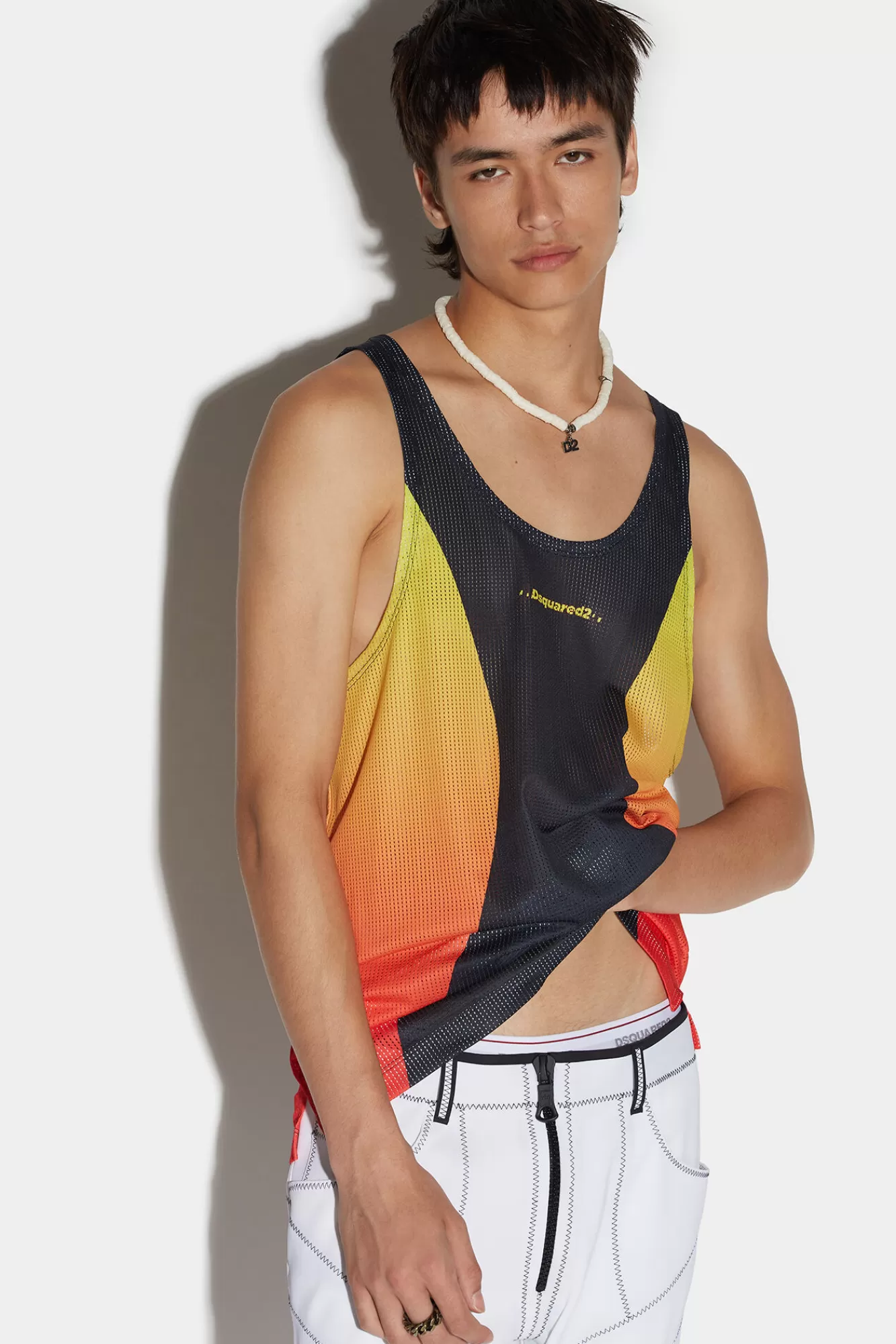 Dsquared2 Mesh Sport Tank Top<Hombre Camisetas Y Tops