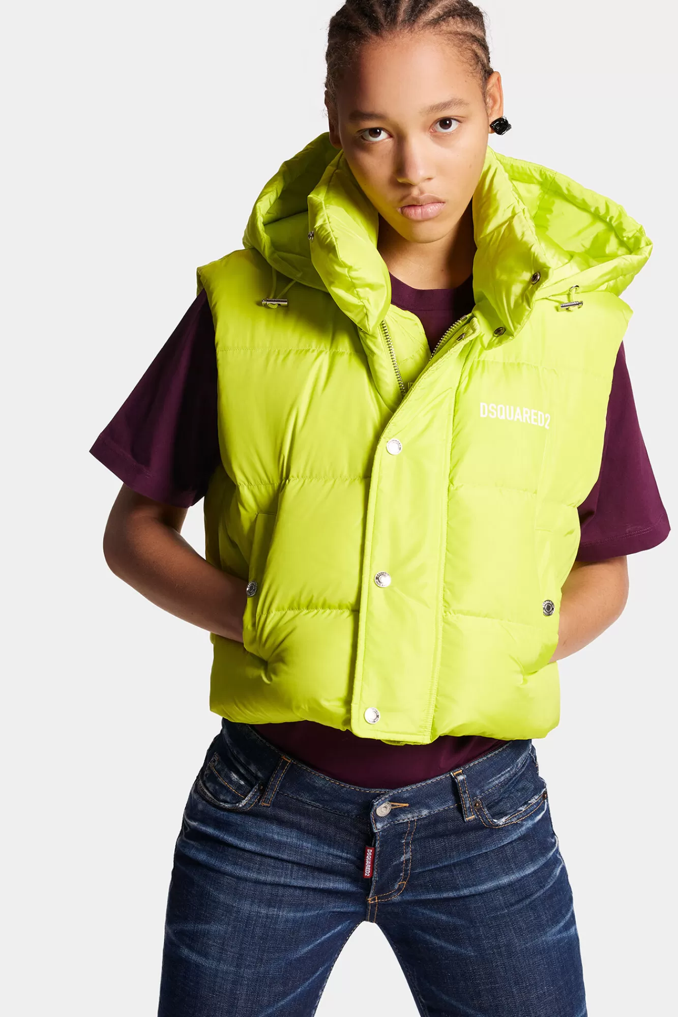 Dsquared2 Puffer Vest<Mujer Abrigos & Prendas Exteriores