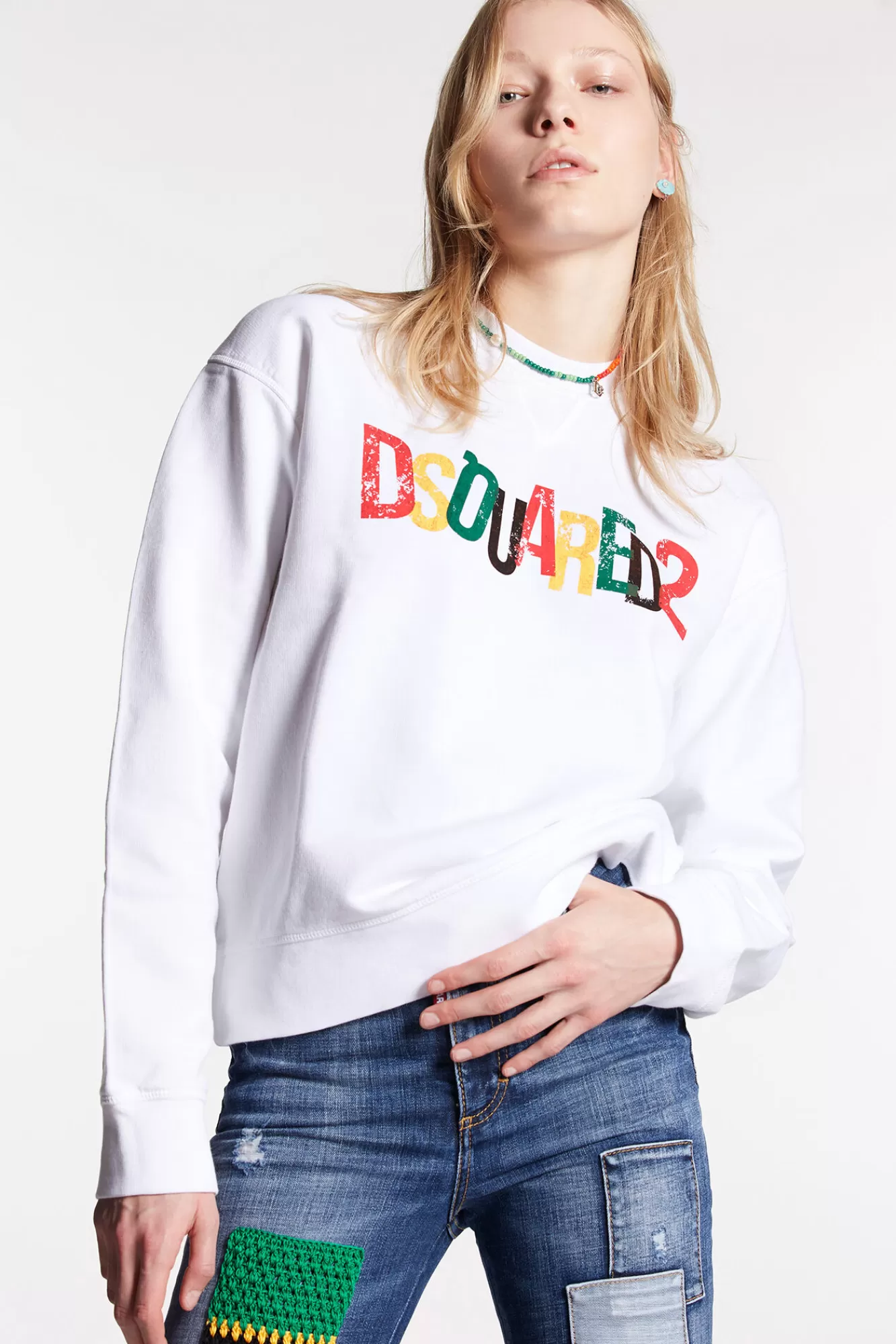 Dsquared2 Rainbow Cool Sweatshirt<Mujer Sudaderas