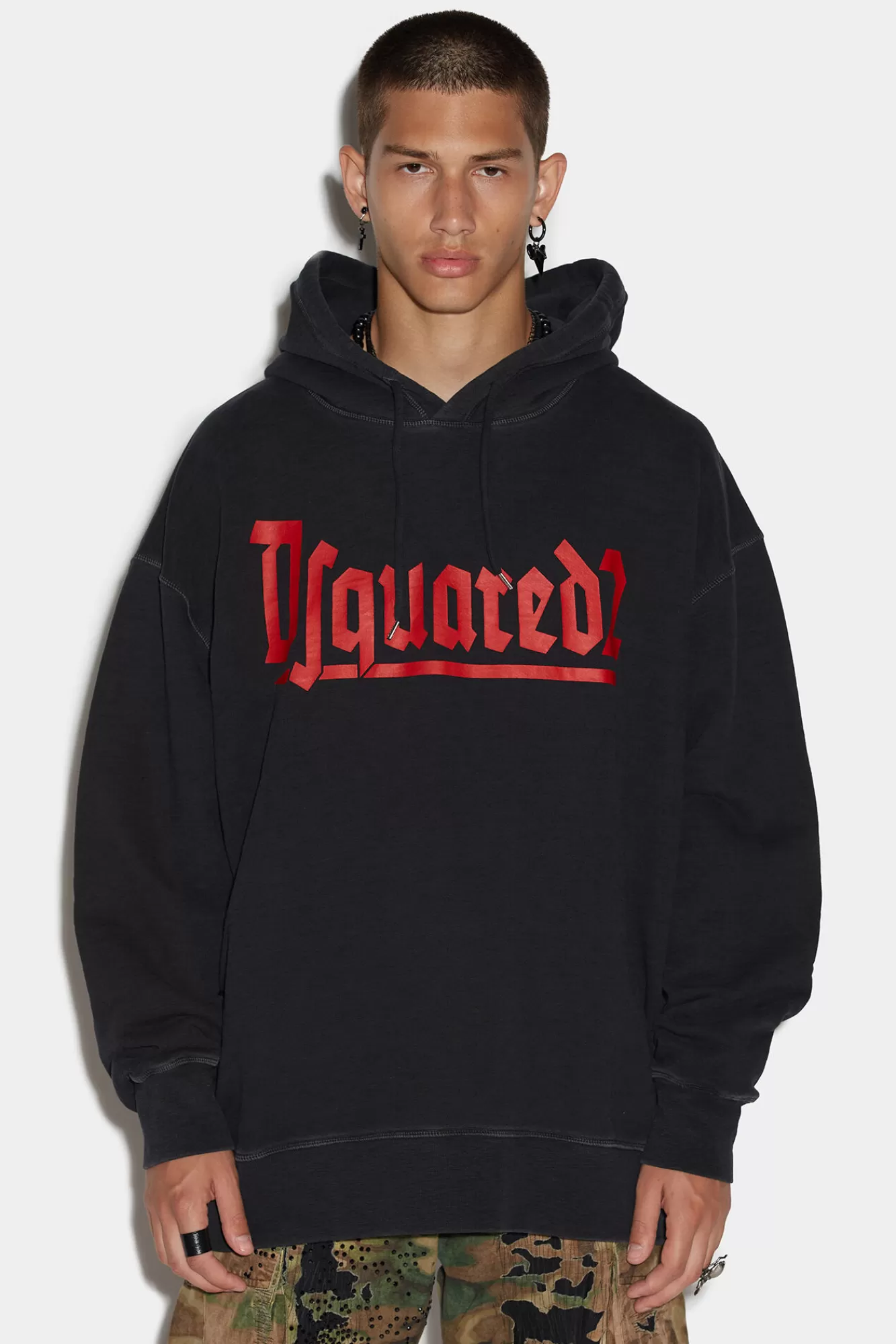 Dsquared2 Slouch Hoodie<Hombre Sudaderas