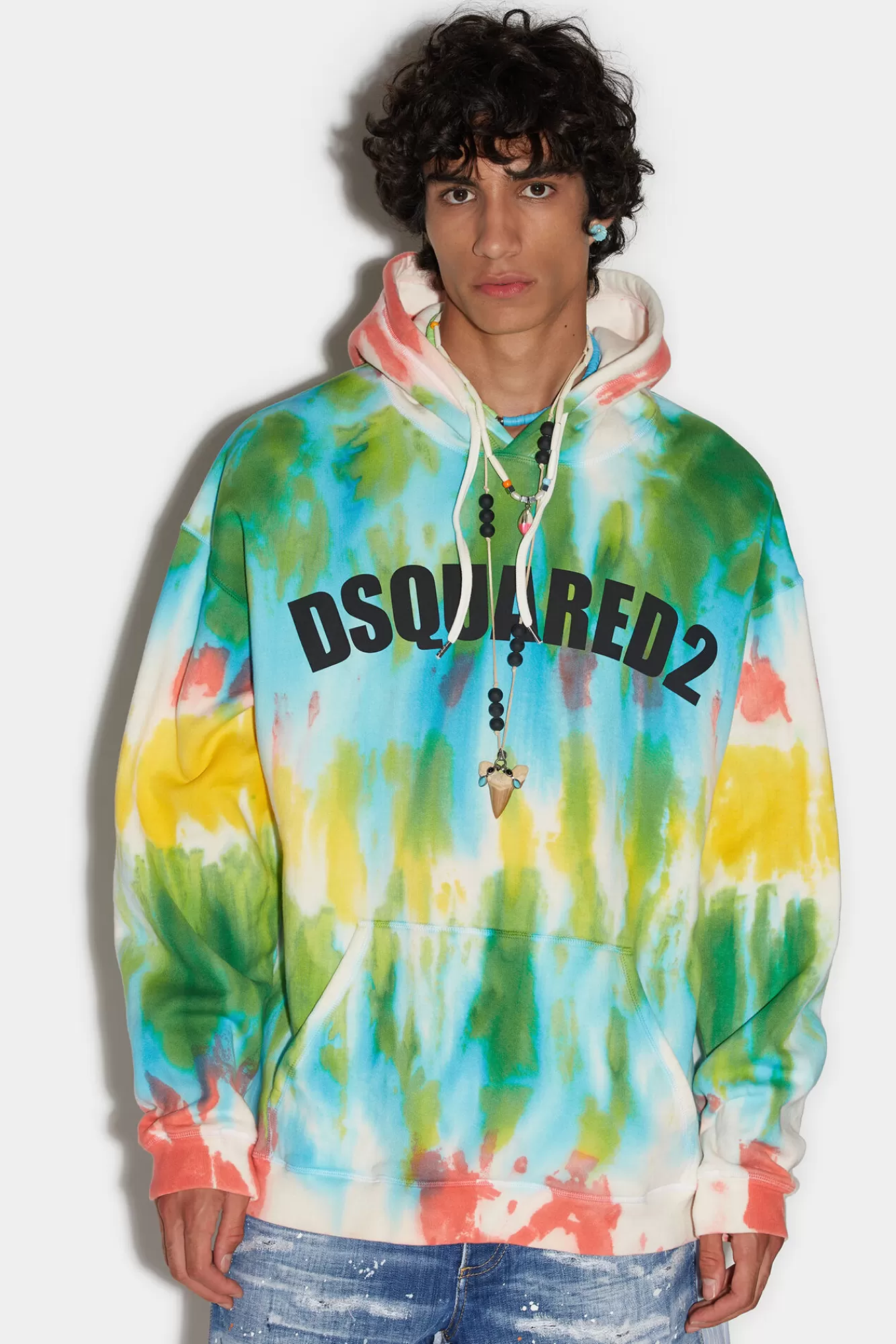 Dsquared2 Tie&Dye Herca Hoodie<Hombre Sudaderas