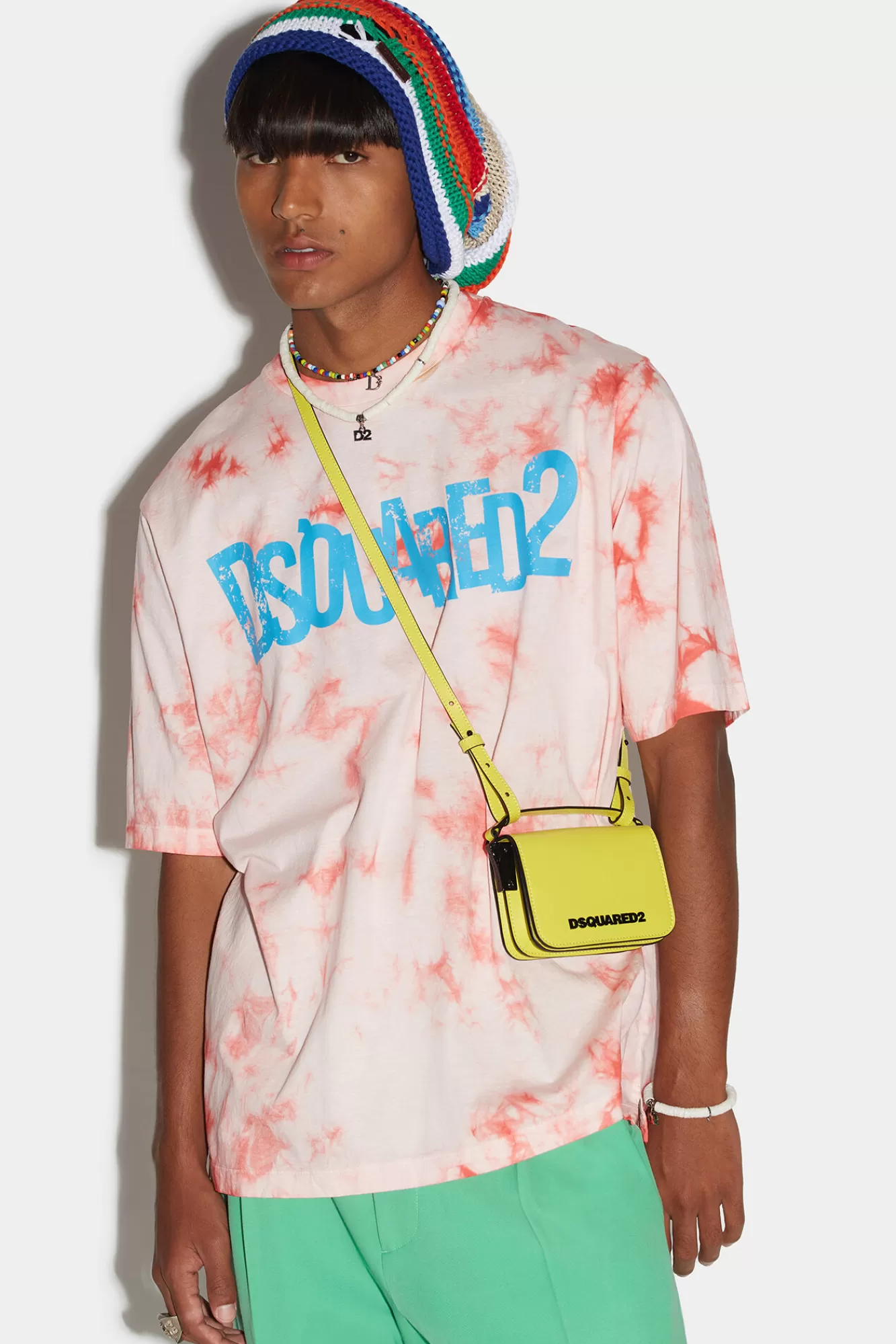 Dsquared2 Tie&Dye Skater T-Shirt<Hombre Camisetas Y Tops