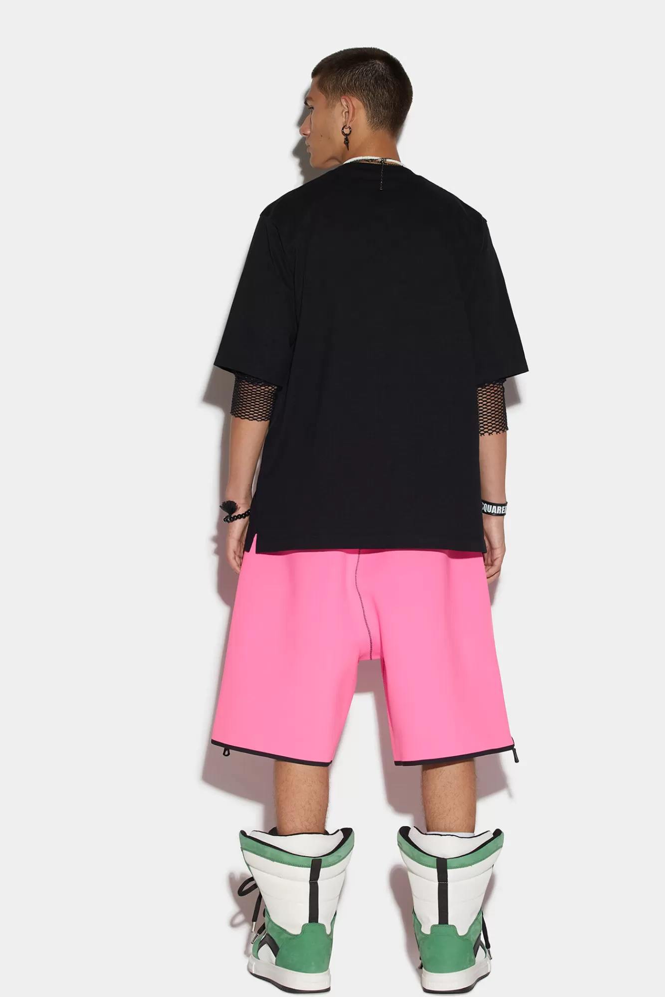 Dsquared2 Goth Scuba Surfer Shorts<Hombre Shorts