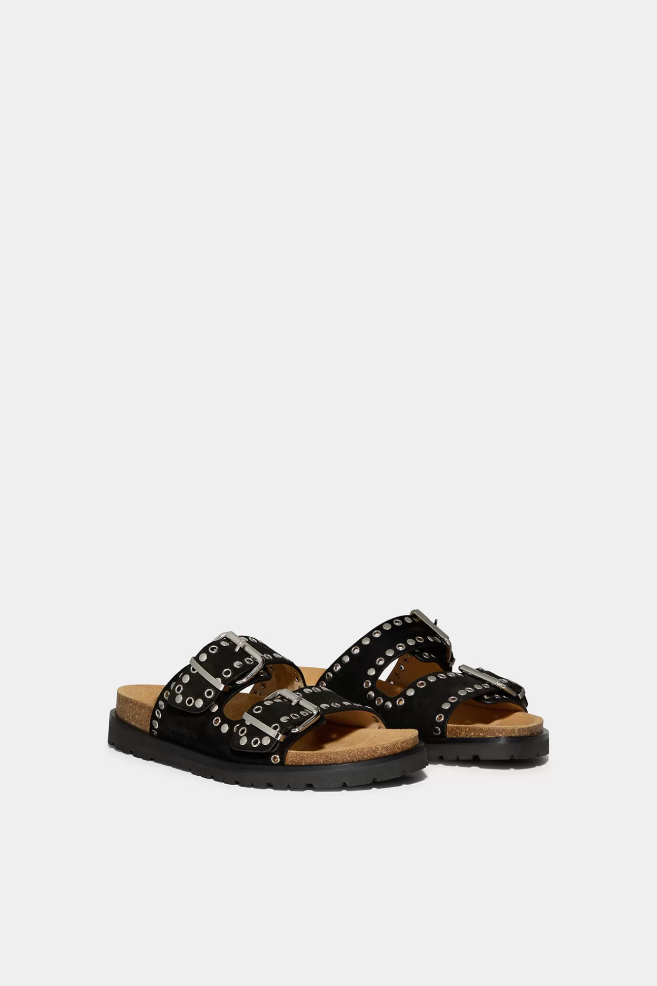 Dsquared2 Gothic Grunge Flat Sandals<Hombre Sandalias