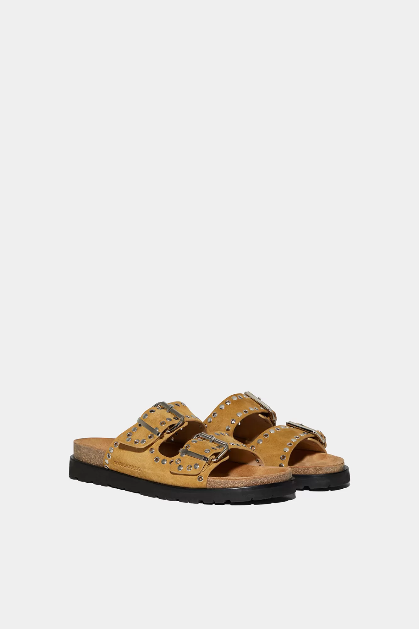 Dsquared2 Gothic Grunge Flat Sandals<Hombre Sandalias