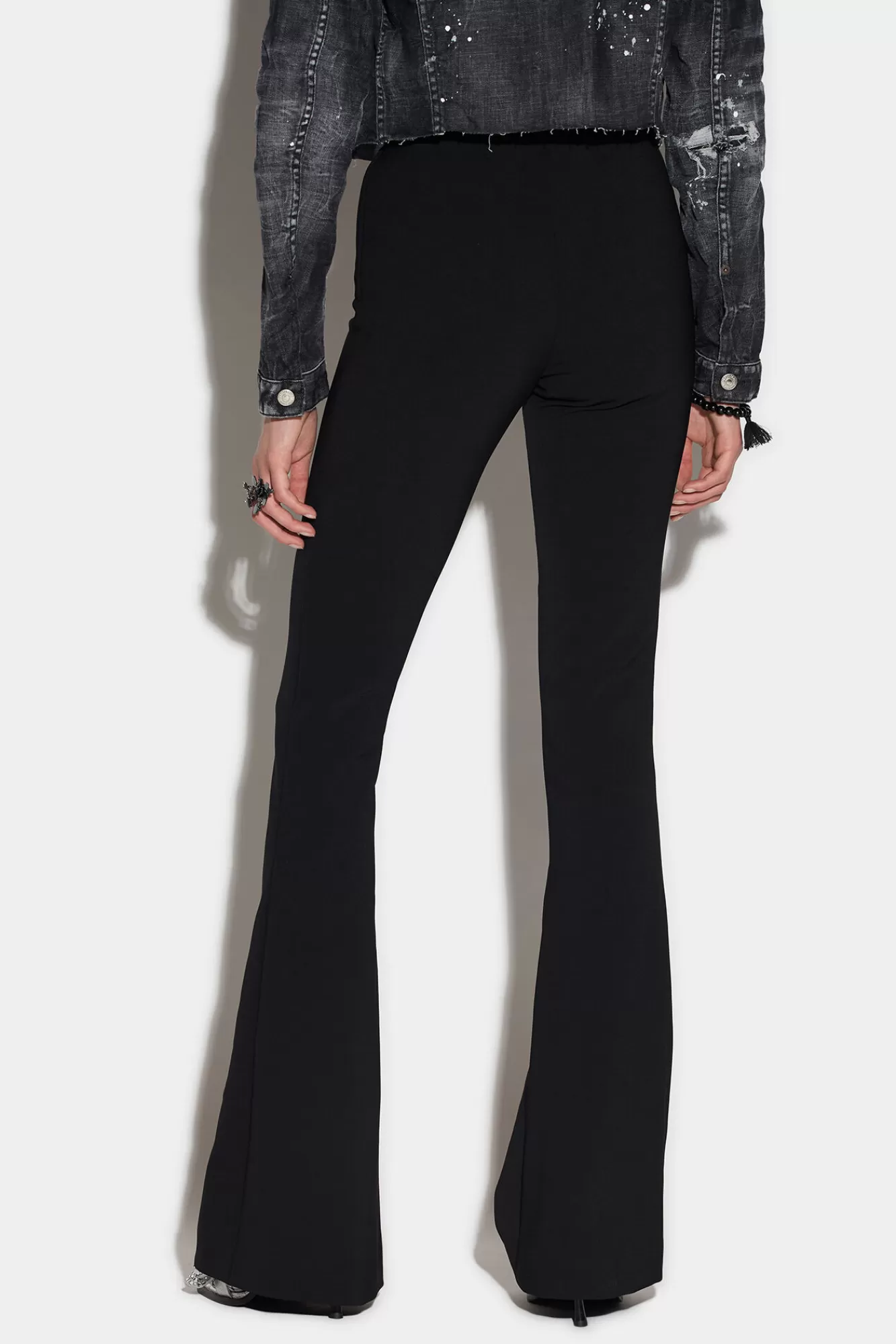 Dsquared2 High Waist Flare Pants<Mujer Pantalones