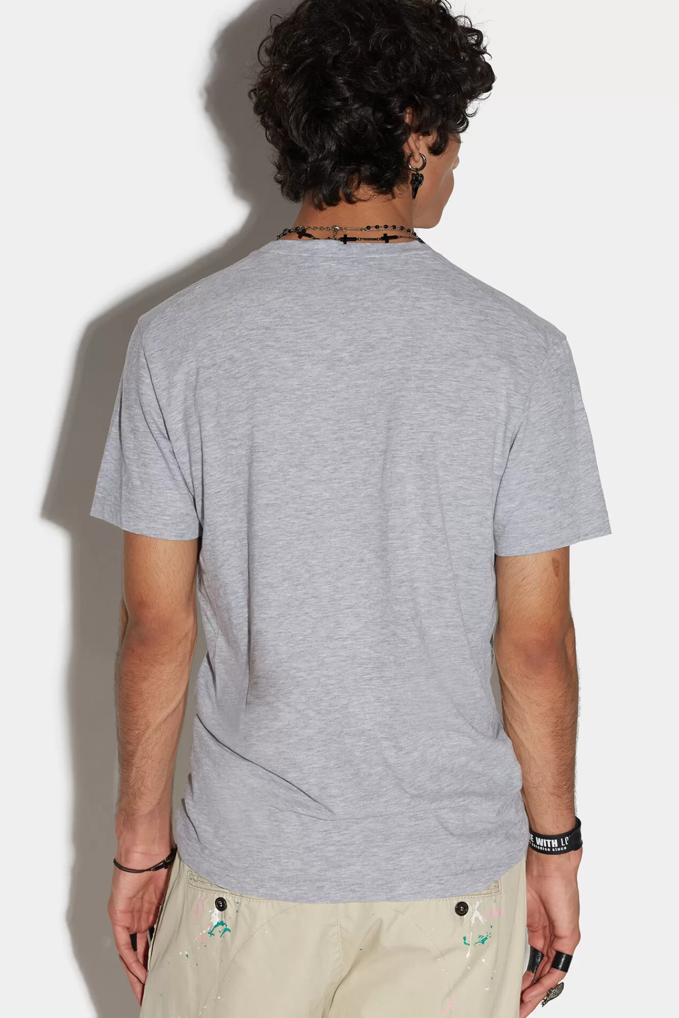 Dsquared2 Icon Cracked Cool T-Shirt<Hombre Camisetas Y Tops