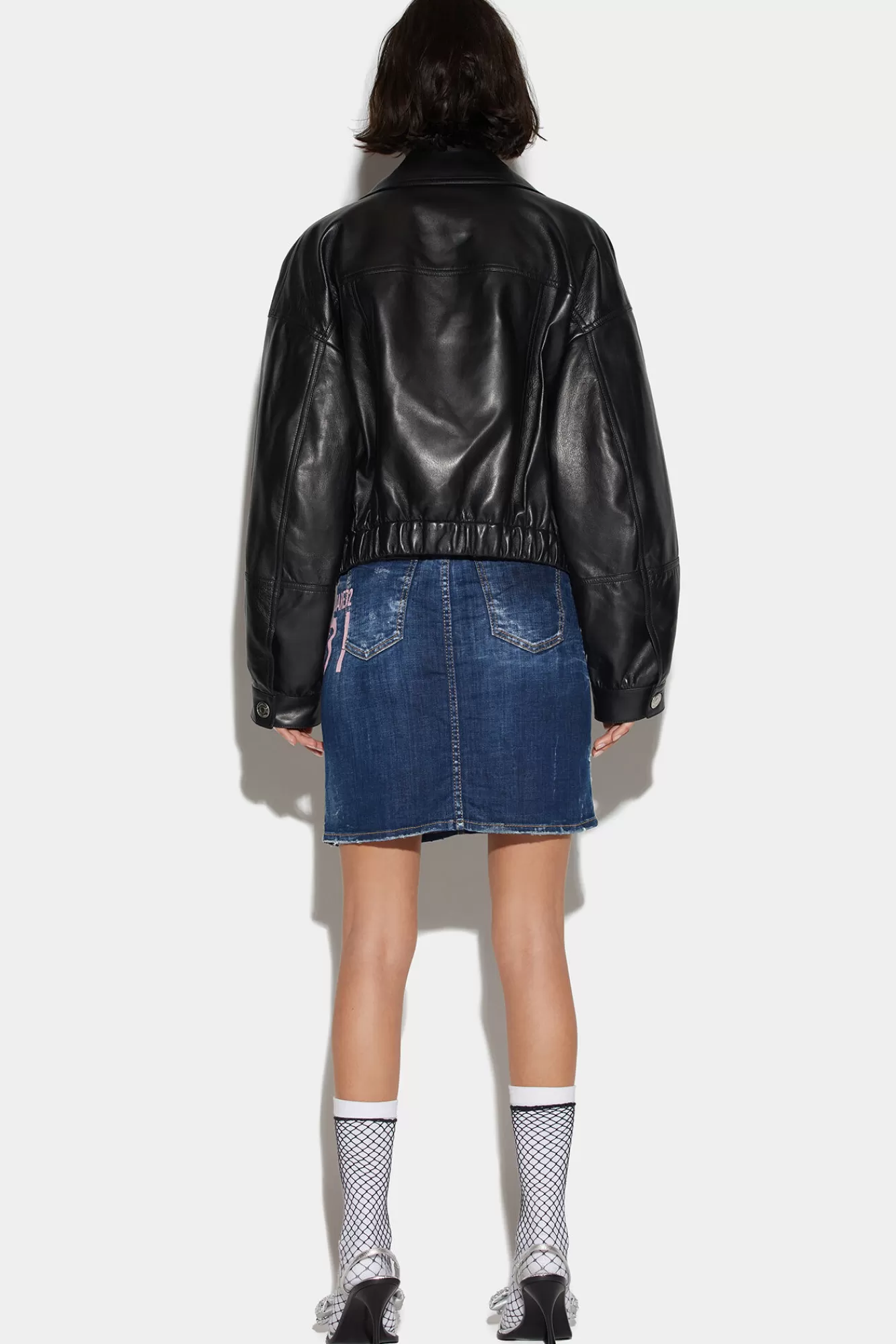 Dsquared2 Icon Cracked Skirt<Mujer Faldas