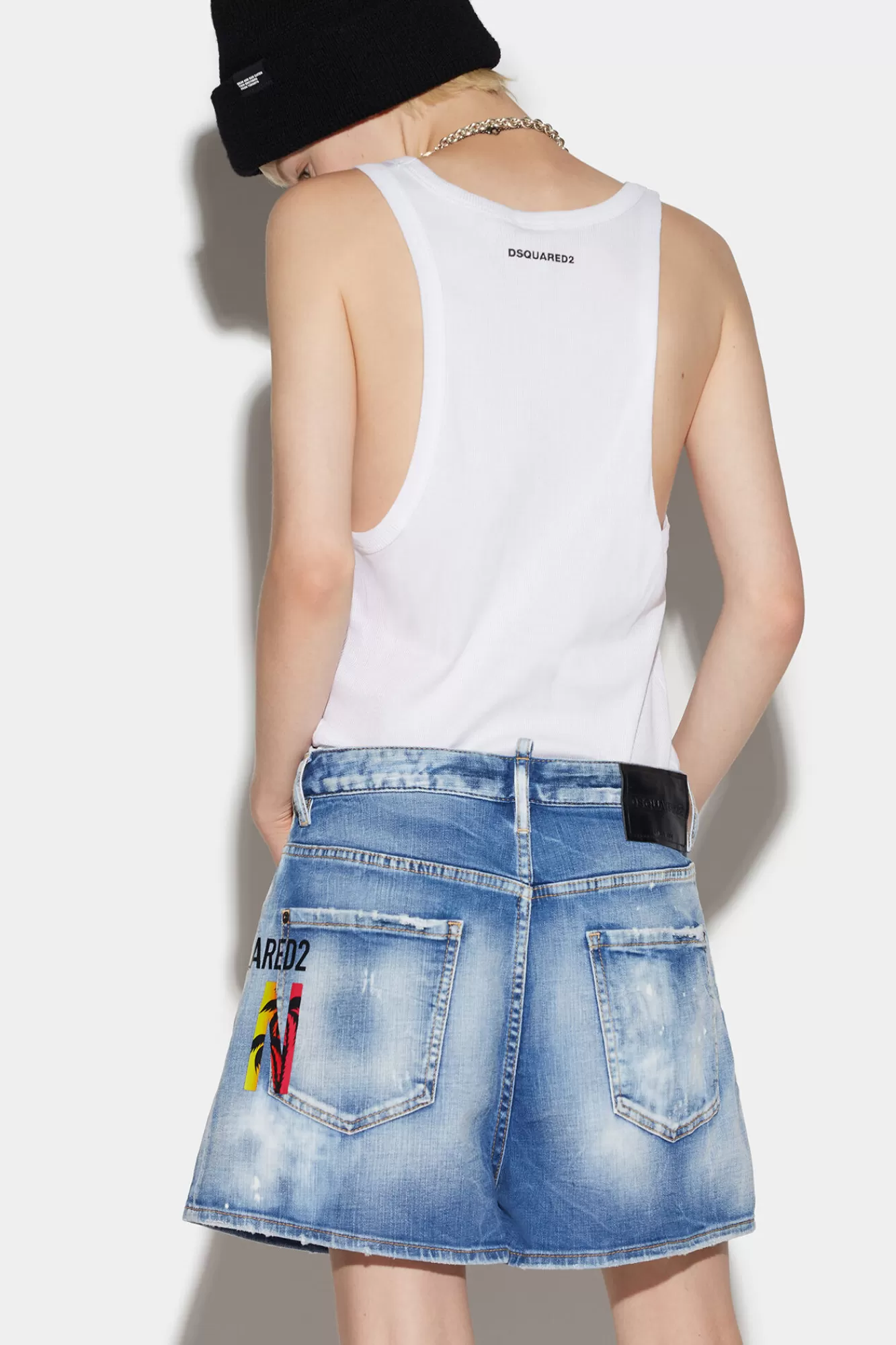 Dsquared2 Icon Sunset Baggy Shorts<Mujer Shorts