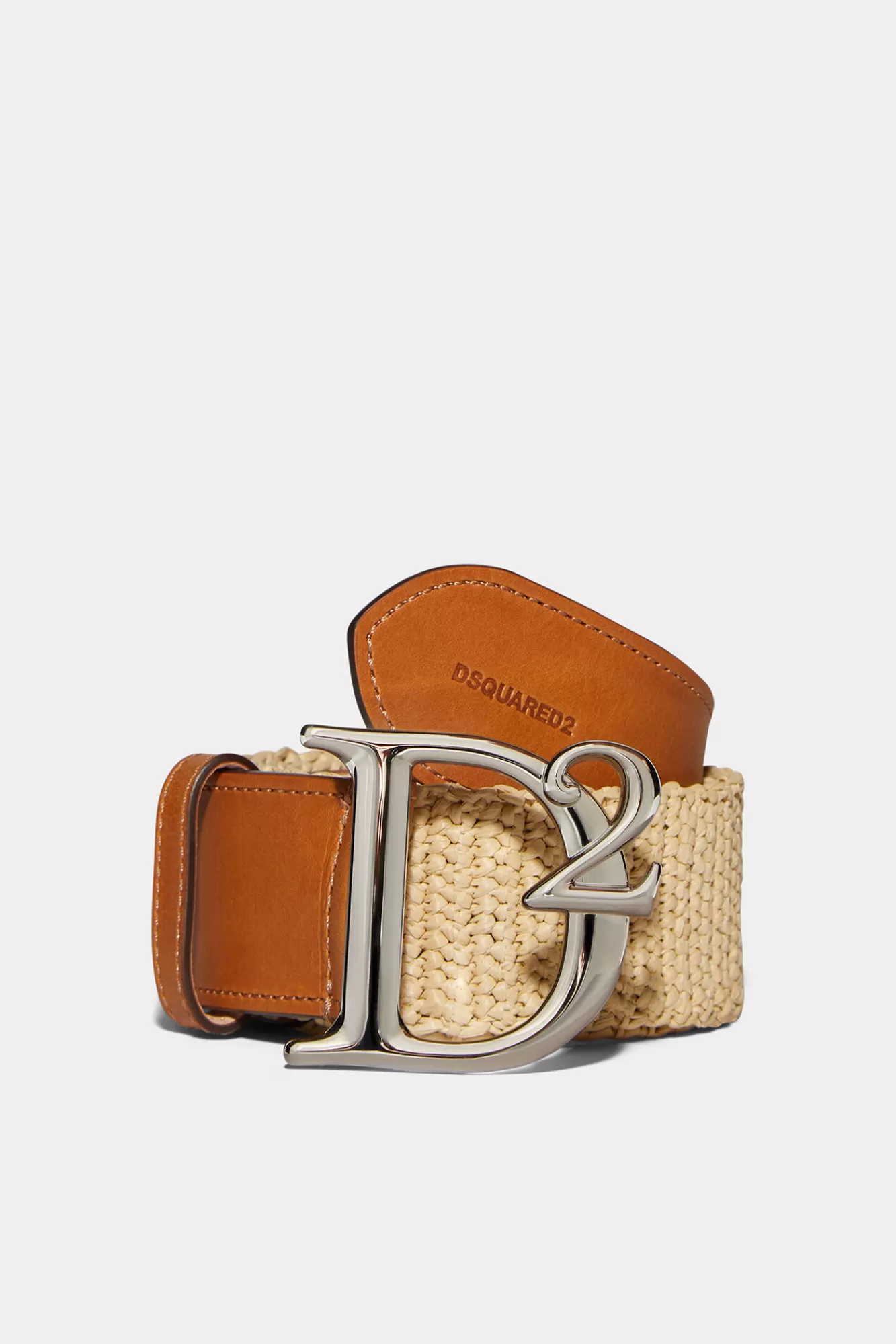 Dsquared2 Jungle Rafia Buckle Belt<Mujer Cinturones