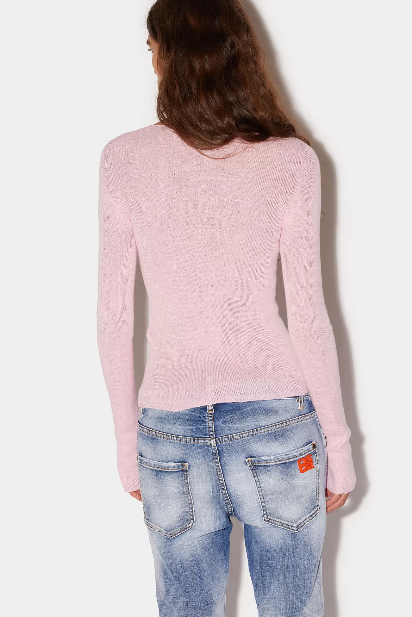 Dsquared2 Light Ribbed Knit Top<Mujer Camisetas Y Tops