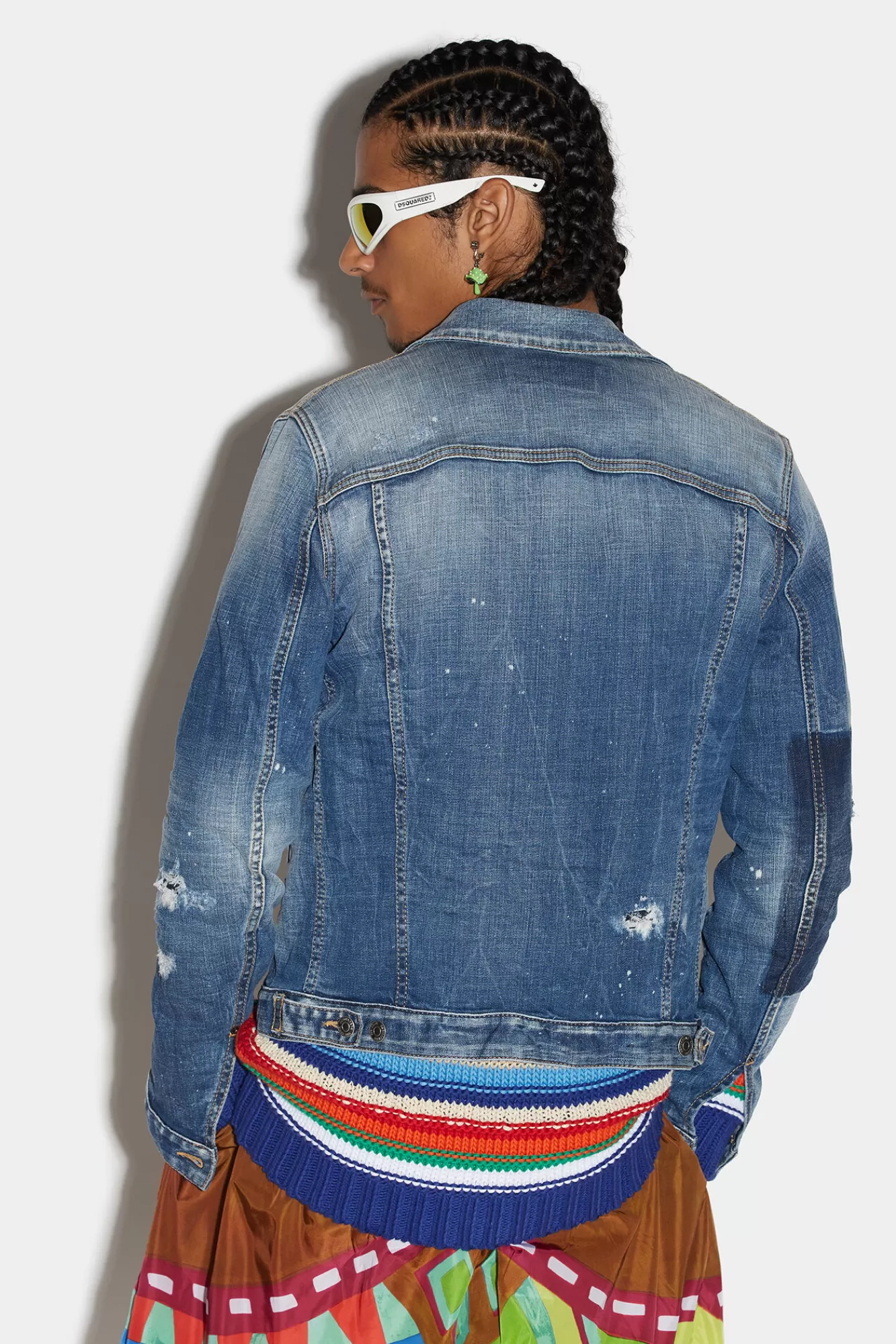 Dsquared2 Mediumsquare Wash Classic Jean Jacket<Hombre Abrigos & Prendas Exteriores