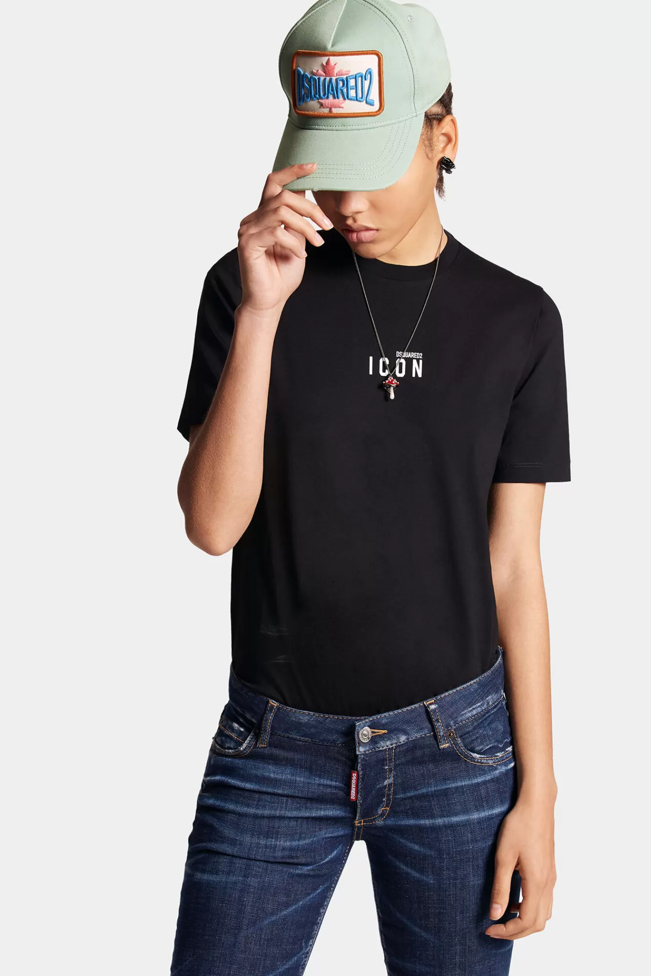 Dsquared2 Mini Icon Renny T-Shirt<Mujer Camisetas Y Tops